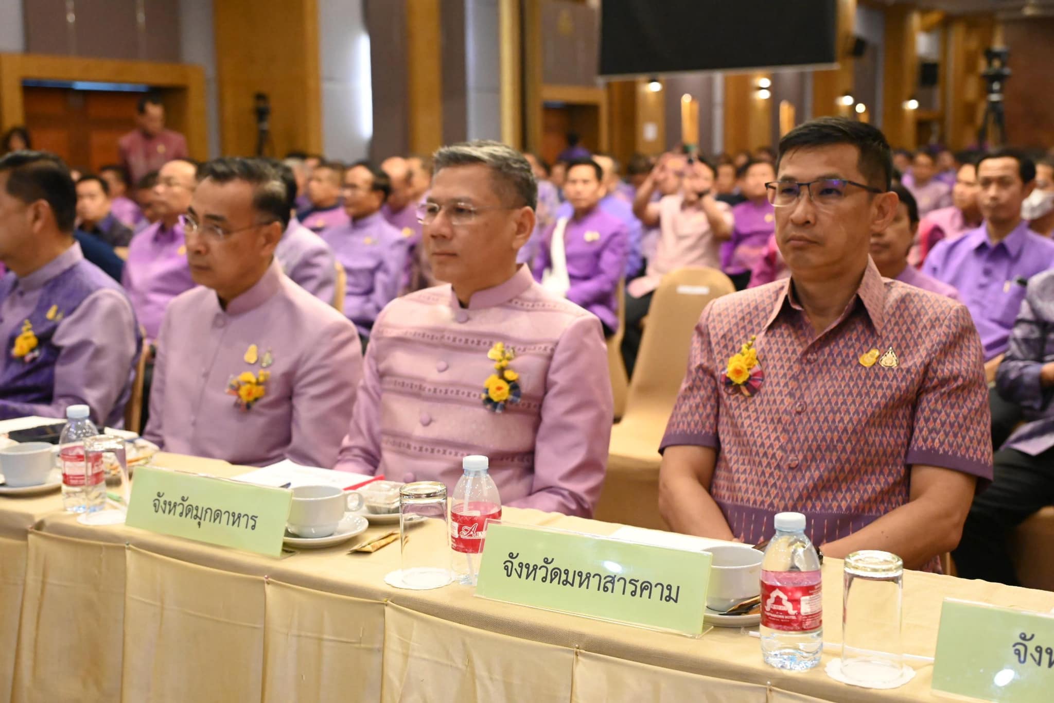 พช.ขอนแก่น : ร่วมประชุมโครงการอบรมเพิ่มประสิทธิภาพผู้นำในการเสริมสร้างบทบาทของหมู่บ้านสู่การพัฒนาประเทศอย่างยั่งยืน จังหวัดบุรีรัมย์