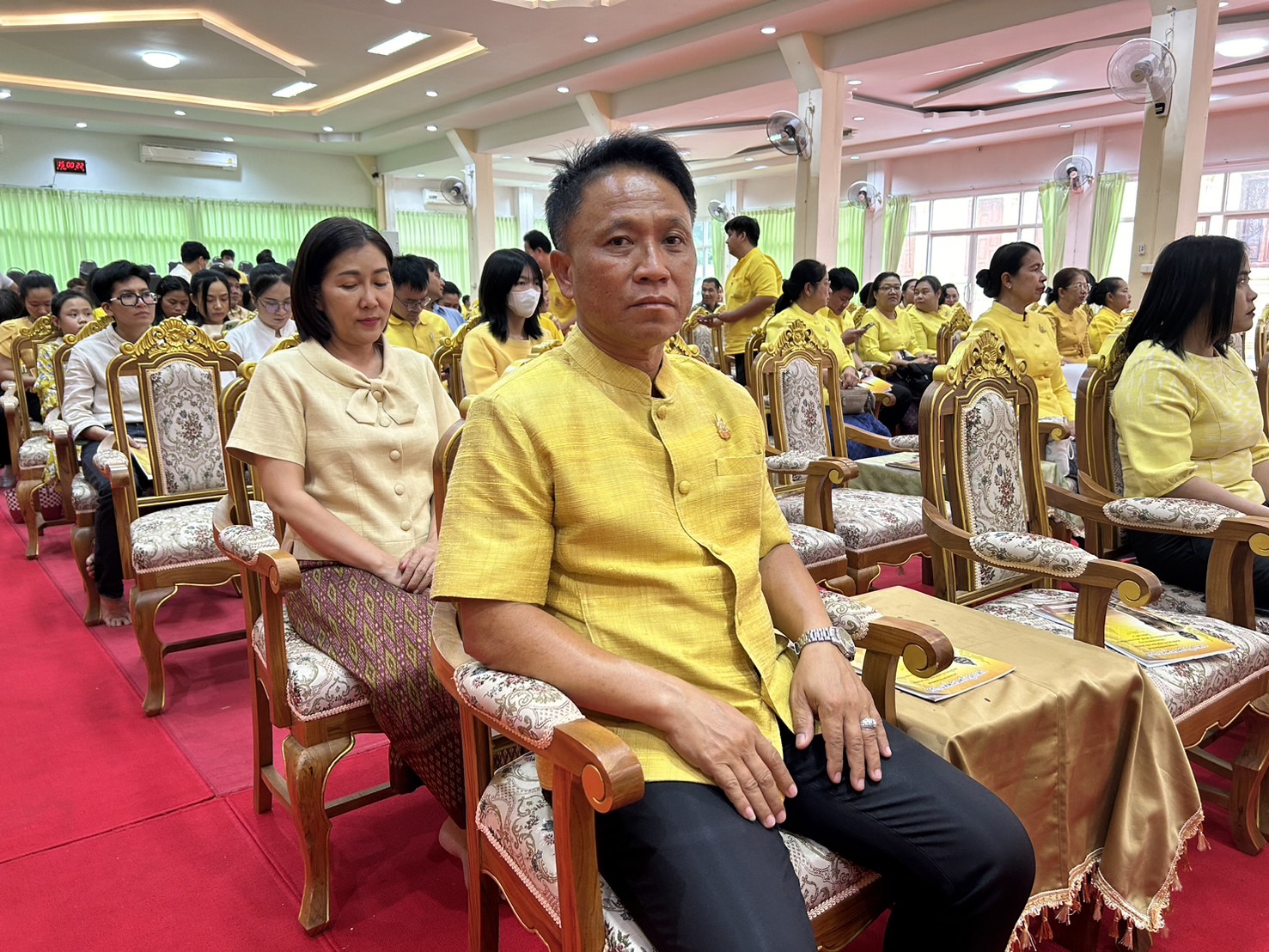 จังหวัดขอนแก่น : จัดพิธีเจริญพระพุทธมนต์เฉลิมพระเกียรติถวายพระพรชัยมงคงแด่ พระบาทสมเด็จพระเจ้าอยู่หัวเนื่องในโอกาสวันเฉลิมพระชนพรรษา 6 รอบ 28 กรกฎาคม 2567