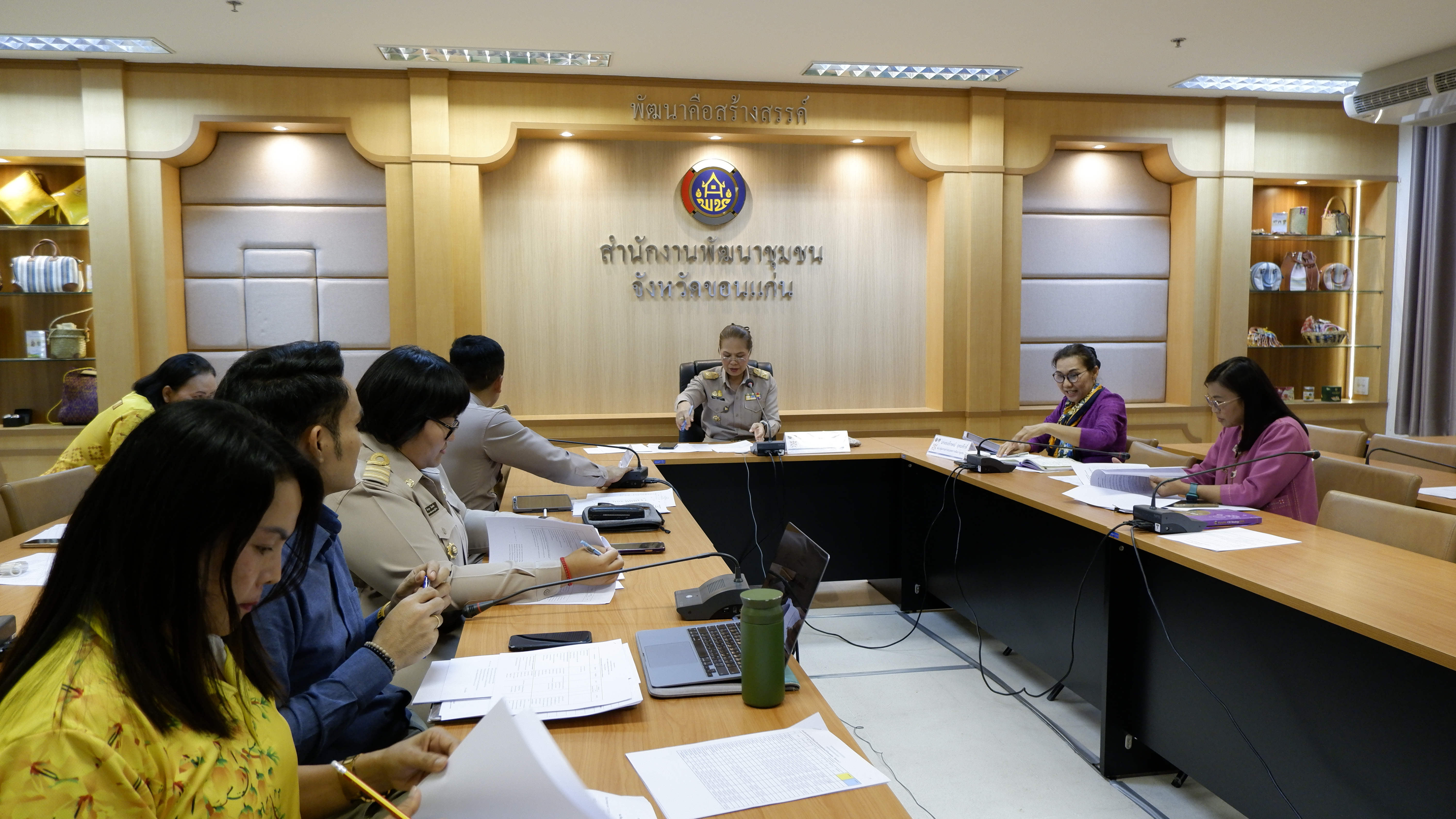 พช.ขอนแก่น : ประชุมประสานแผนหัวหน้ากลุ่มงานฯ และนักวิชาการพัฒนาชุมชนจังหวัดขอนแก่น ครั้งที่ 3/2567