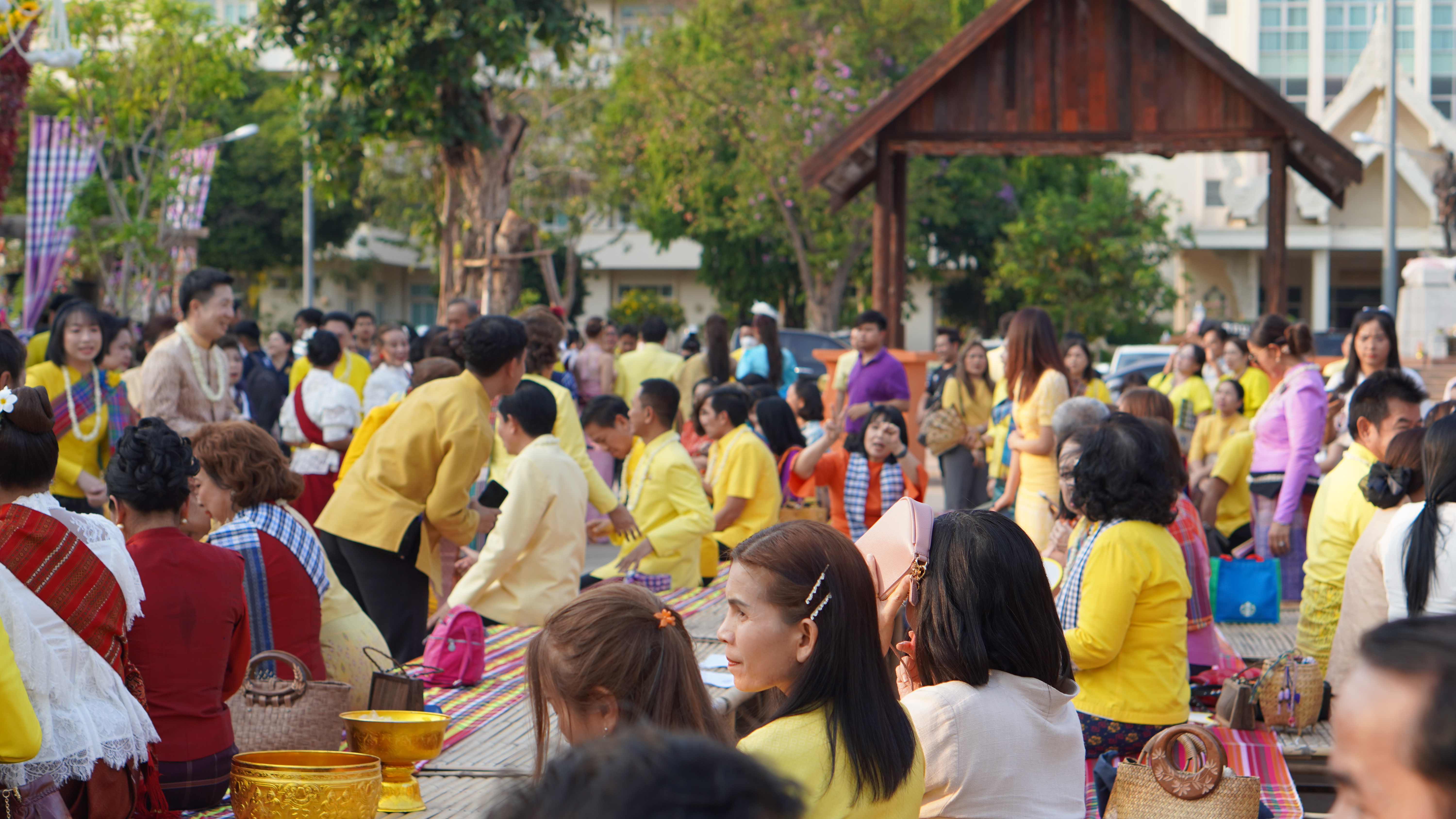 พช.ขอนแก่น : เข้าร่วมงานแถลงข่าว “สืบสานประเพณีสงกรานต์วิถีไทยบ้านขอนแก่น 2567