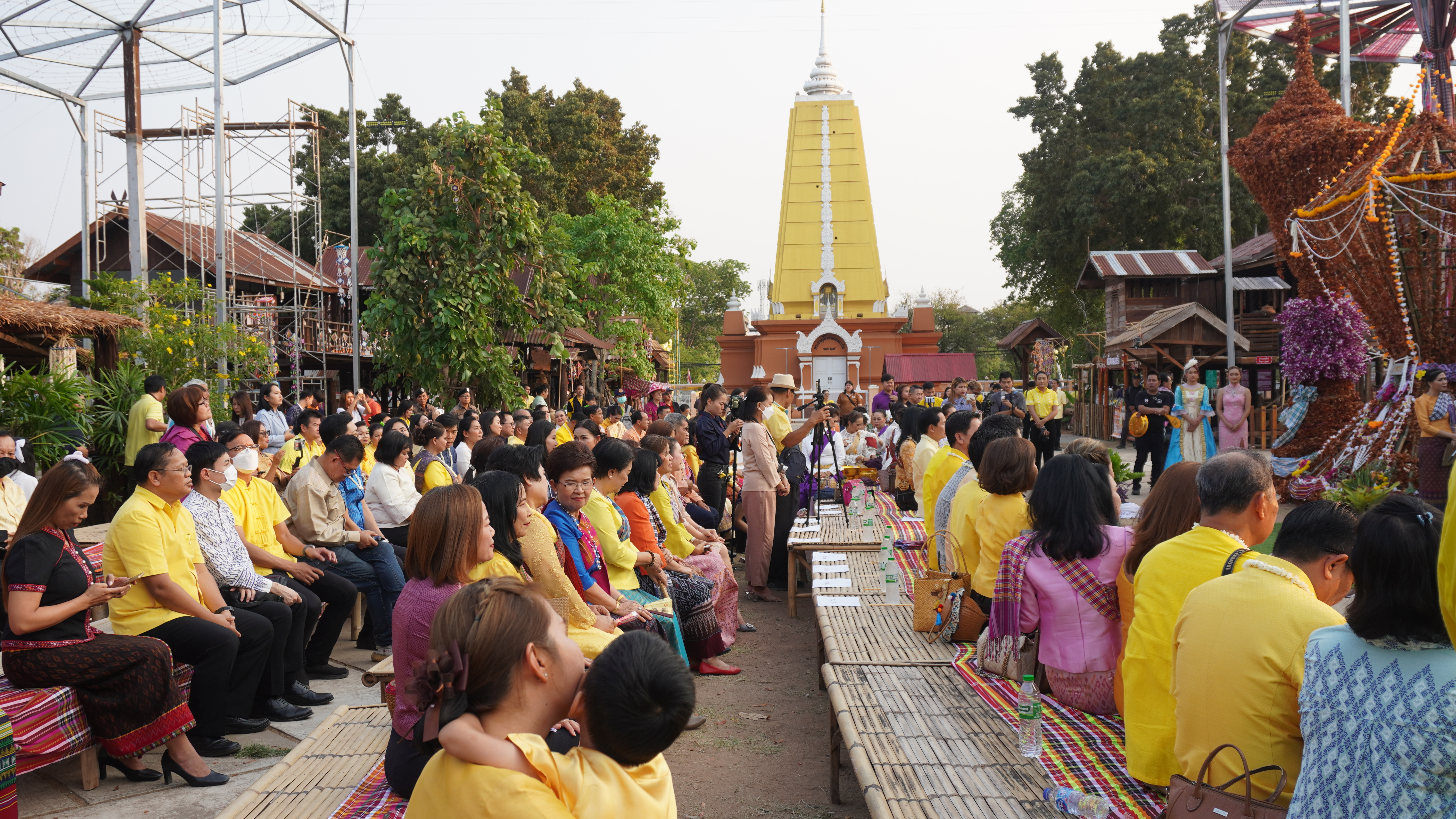 พช.ขอนแก่น : เข้าร่วมงานแถลงข่าว “สืบสานประเพณีสงกรานต์วิถีไทยบ้านขอนแก่น 2567