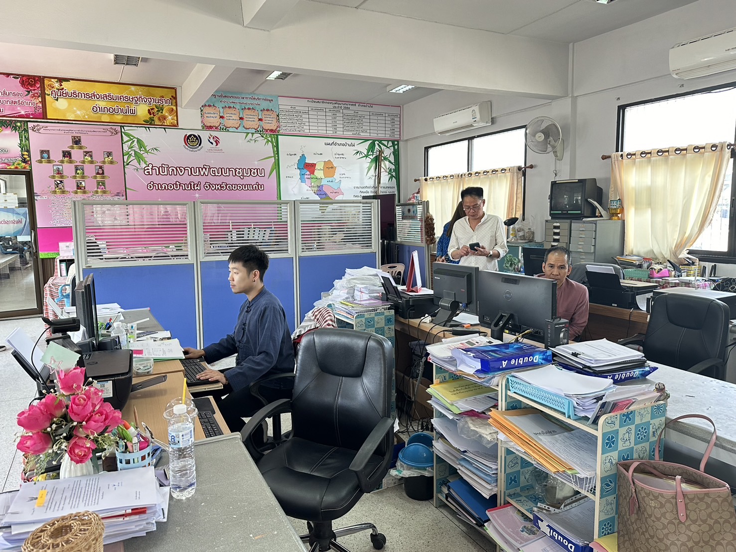 พช.ขอนแก่น : กรมพัฒนาชุมชน ติดตามงานระบบเครือข่ายอินเตอร์เน็ต และความมั่นคงปลอดภัยด้านเทคโนโลยีสารสนเทศ จังหวัดขอนแก่น (วันที่2)