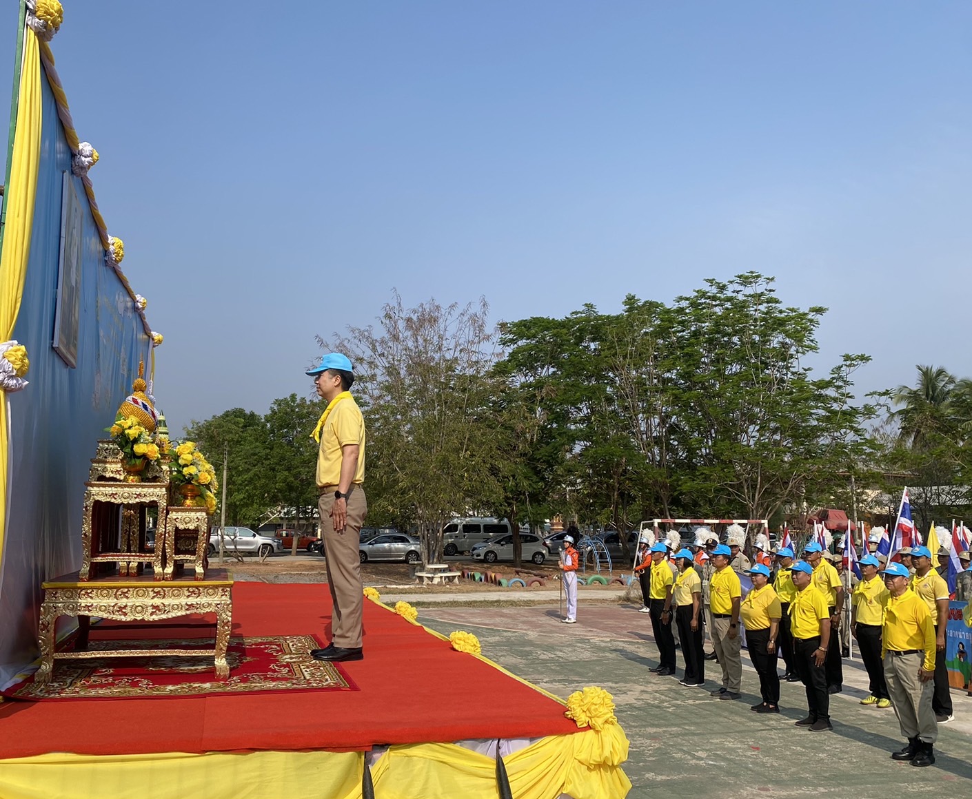 จังหวัดขอนแก่น : จัดกิจกรรมจิตอาสาพัฒนา เนื่องในวันอาสาสมัครป้องกันภัยฝ่ายพลเรือน “อปพร.” ประจำปี พ.ศ. 2567