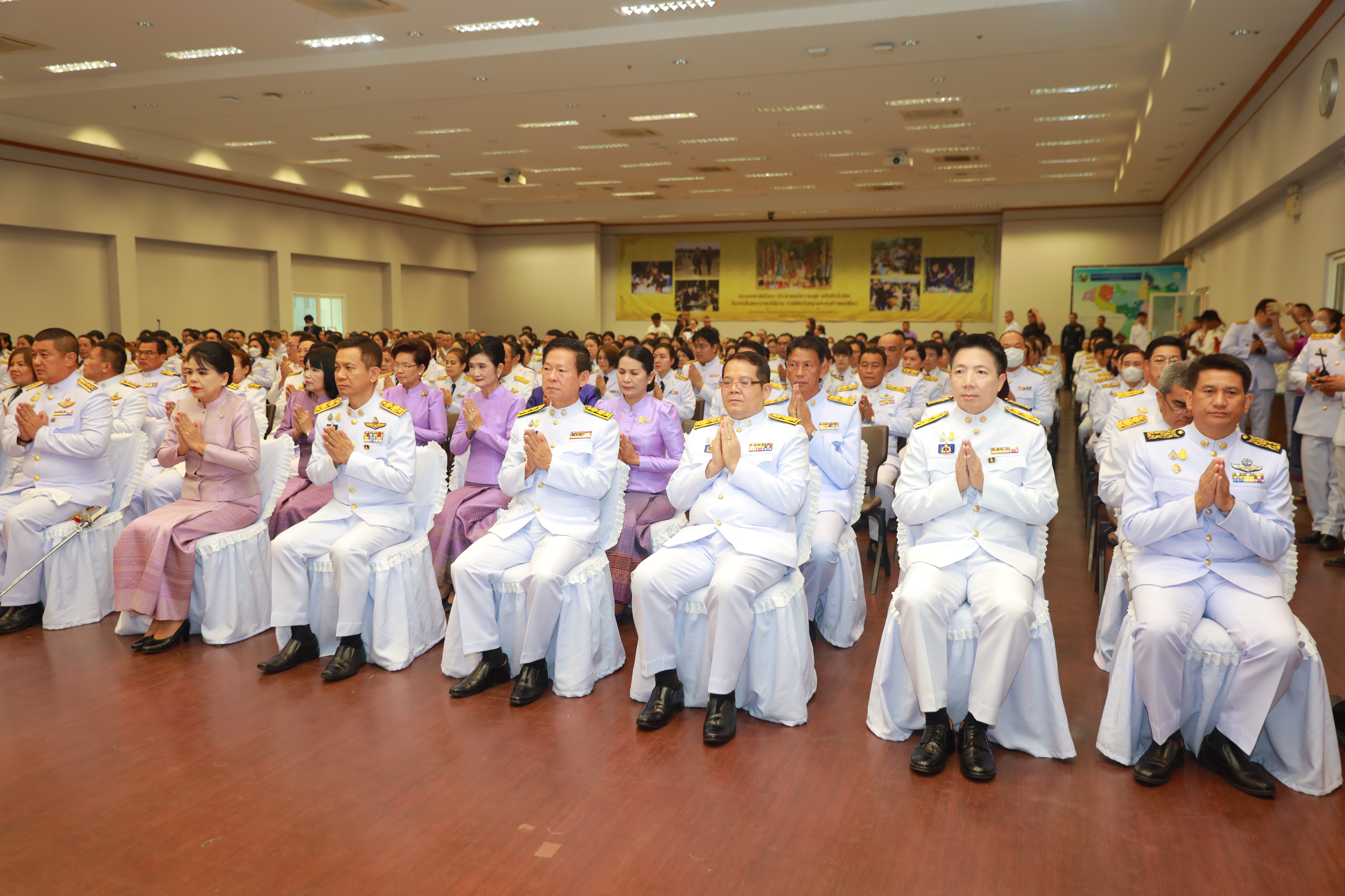 จังหวัดขอนแก่น : จัดพิธีทำบุญตักบาตรถวายพระราชกุศล สมเด็จพระกนิษฐาธิราชเจ้า กรมสมเด็จพระเทพรัตนราชสุดา สยามบรมราชกุมารี เนื่องในโอกาสวันคล้ายวันพระราชสมภพ 2 เมษายน 2567