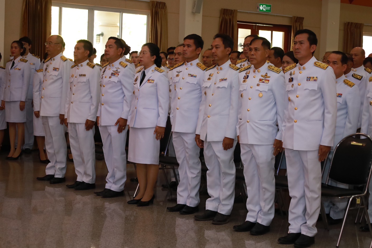 จังหวัดขอนแก่น : จัดพิธีรับพระราชทานพระบรมฉายาลักษณ์พระบาทสมเด็จพระเจ้าอยู่หัว ที่ฉายกับสมเด็จพระนางเจ้าฯ พระบรมราชินี