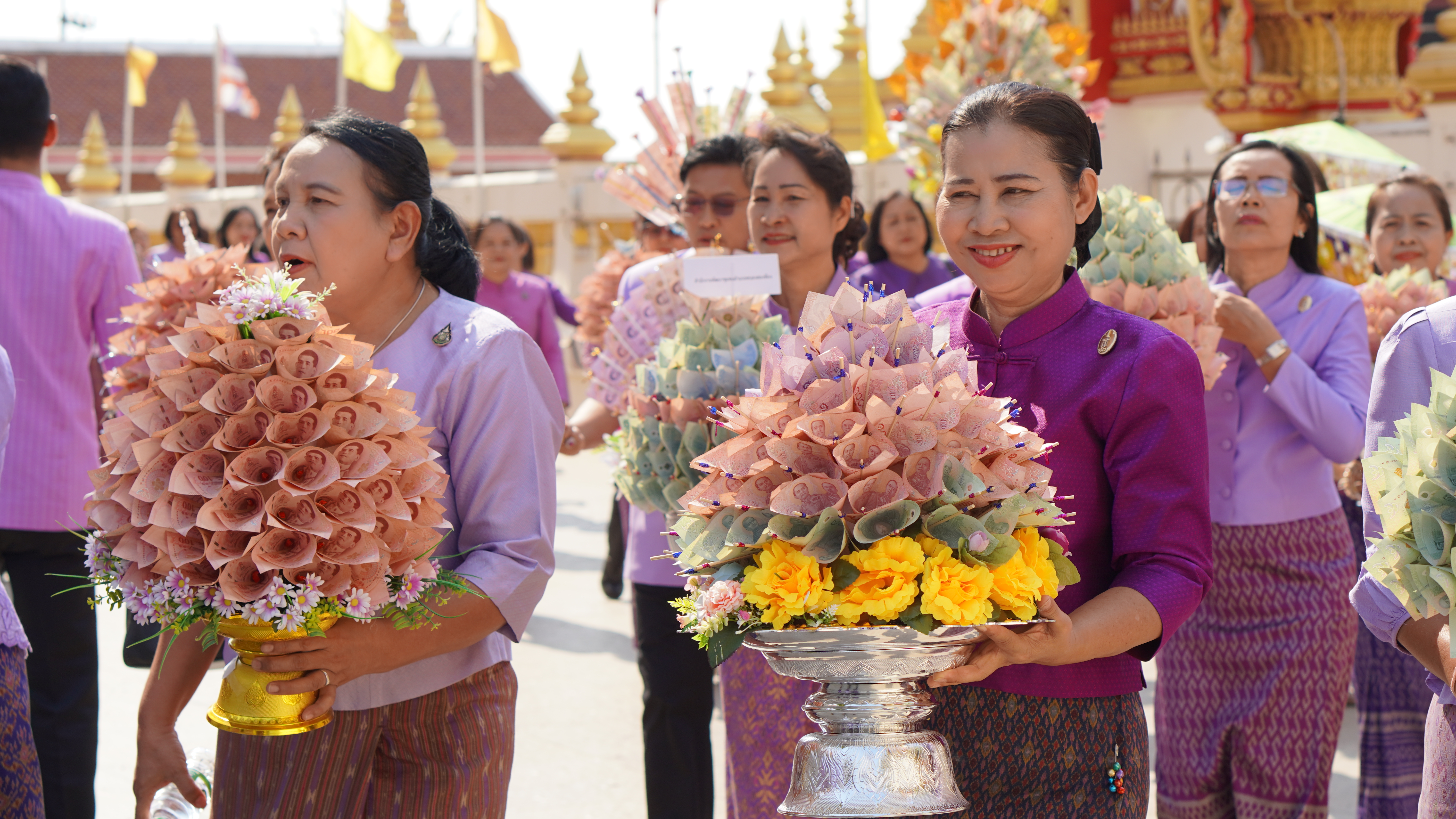 จังหวัดขอนแก่น : จัดพิธีทอดผ้าป่าสมทบกองทุนพัฒนาเด็กชนบท ในพระราชูปถัมภ์ สมเด็จพระเทพรัตนราชสุดาฯ สยามบรมราชกุมารี ประจำปี 2567
