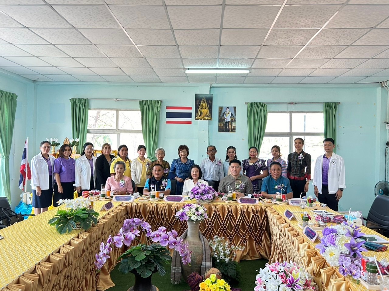 พช.ขอนแก่น : ร่วมกับศูนย์การเรียนรู้จังหวัดขอนแก่น ออกประเมินโครงการหน้าบ้านสวย หลังบ้านสวน ประจำประปีงบประมาณ 2567