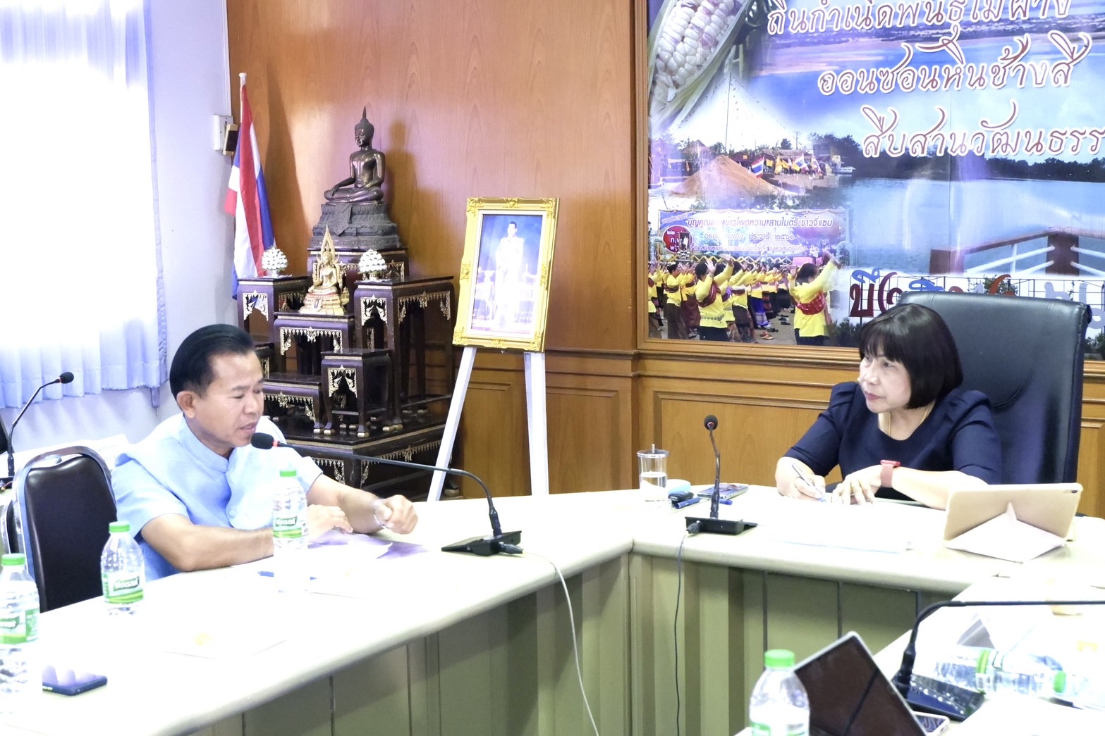 ผู้ตรวจราชการกรมการพัฒนาชุมชน เขตตรวจราชการที่ 12 (นางนวลจันทร์ ศรีมงคล) ลงพื้นที่ตรวจติดตามผลการดำเนินงานตามภารกิจสำคัญกรมการพัฒนาชุมชน จังหวัดขอนแก่น
