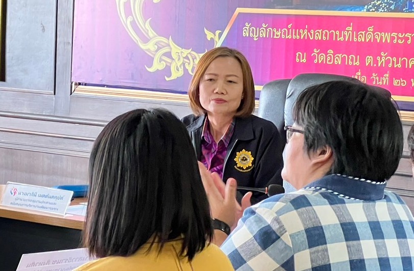 พช.ขอนแก่น : ลงพื้นที่ติดตามและสนับสนุนการดำเนินงาน การบริหารจัดการหนี้ค้างชำระกองทุนพัฒนาบทบาทสตรี
