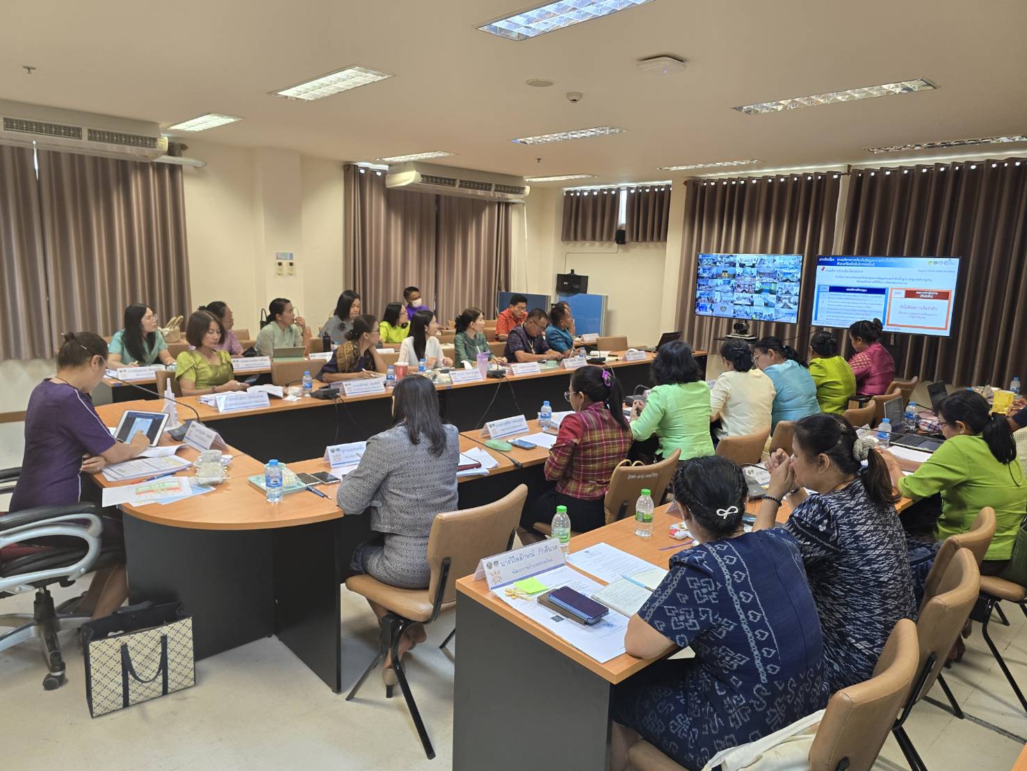 พช.ขอนแก่น : ร่วมประชุมกรมการพัฒนาชุมชน ครั้งที่ 5/2567 ผ่านระบบ video conference