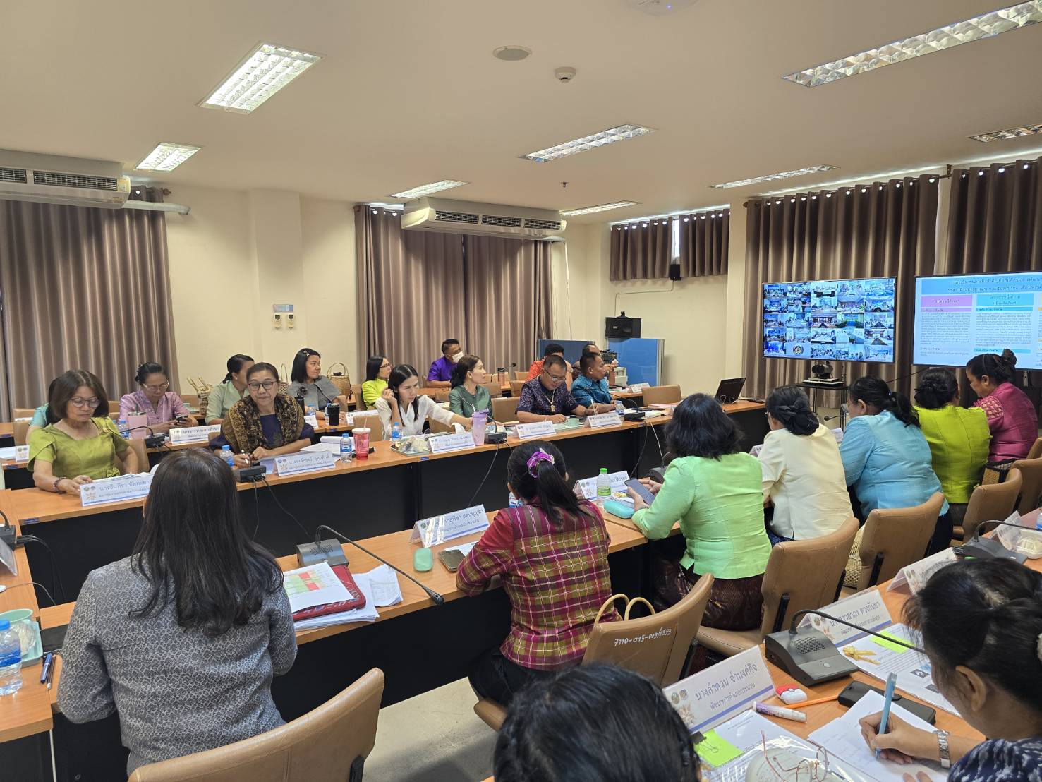 พช.ขอนแก่น : ร่วมประชุมกรมการพัฒนาชุมชน ครั้งที่ 5/2567 ผ่านระบบ video conference