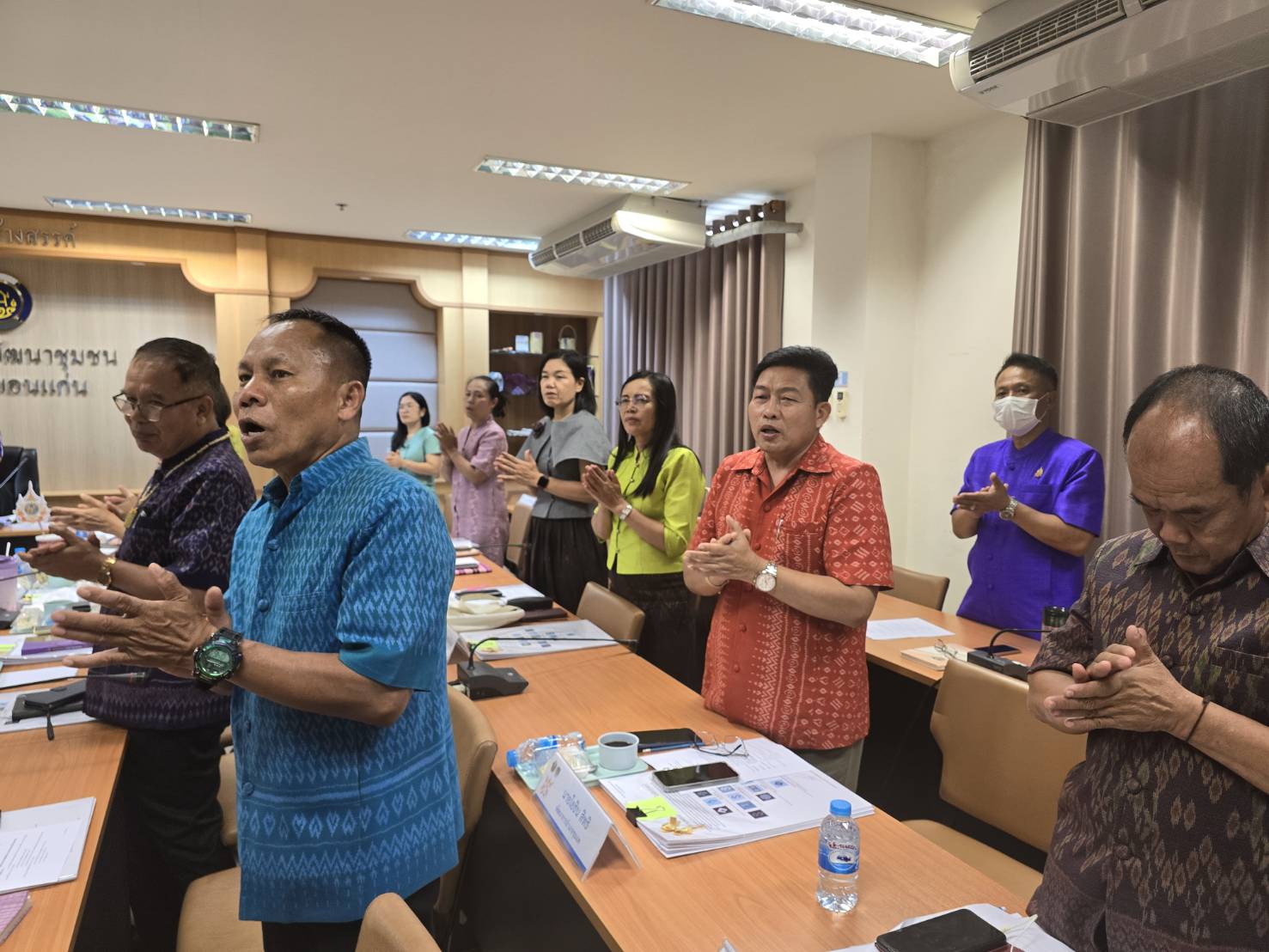 พช.ขอนแก่น : ร่วมประชุมกรมการพัฒนาชุมชน ครั้งที่ 5/2567 ผ่านระบบ video conference