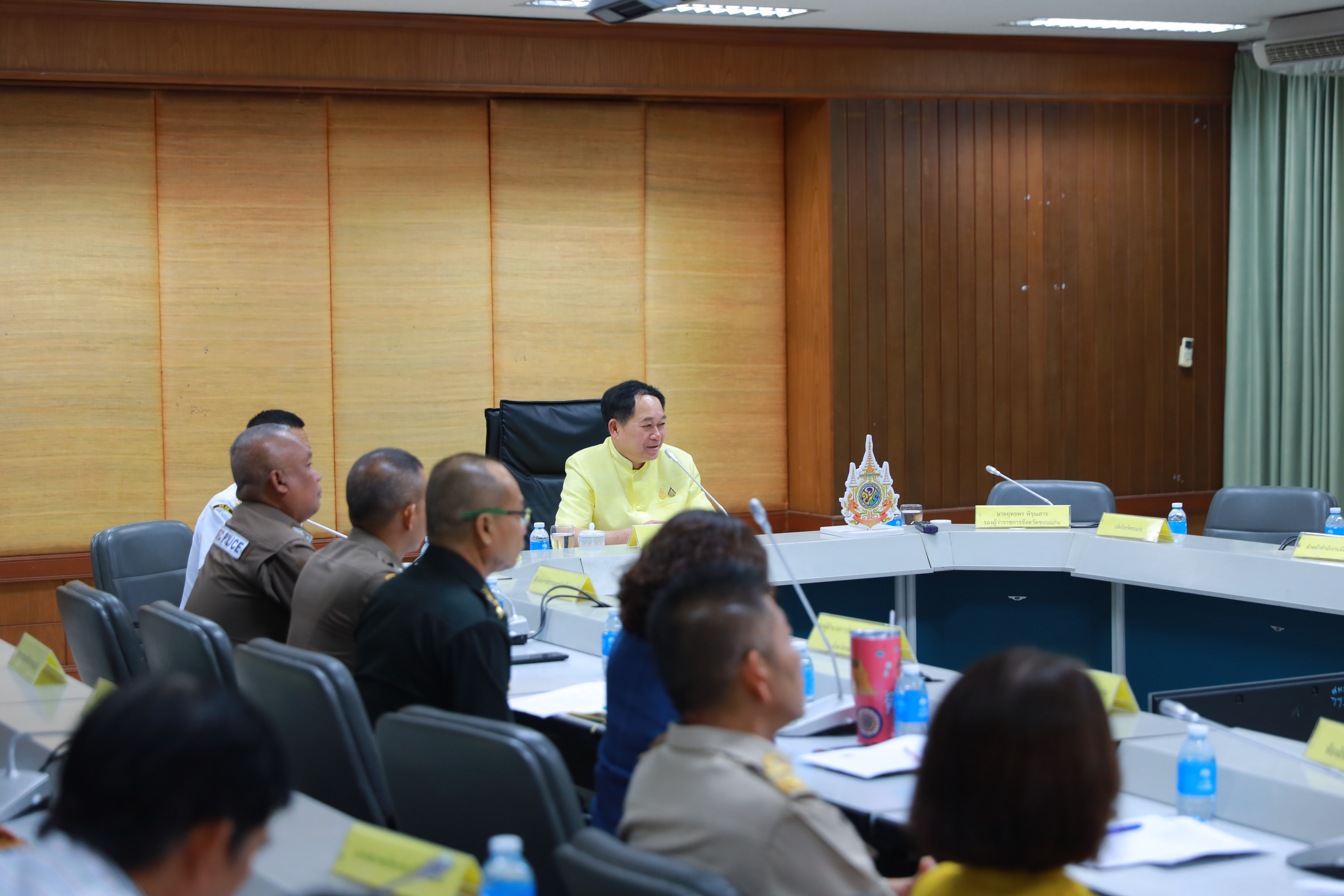 พช.ขอนแก่น : ร่วมประชุมเตรียมความพร้อมในการจัดกิจกรรมเดิน วิ่ง ปั่น ธงตราสัญลักษณ์งานเฉลิมพระเกียรติพระบาทสมเด็จพระเจ้าอยู่หัว เนื่องในโอกาสพระราชพิธีมหามงคลเฉลิมพระชนมพรรษา 6 รอบ 28 กรกฎาคม 2567