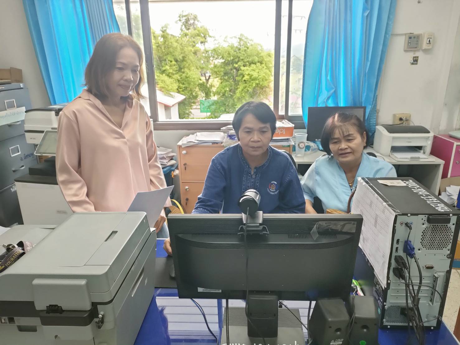พช.ขอนแก่น : ร่วมโครงการสร้างความตระหนักรู้เท่าทันภัยคุกคามและอาชญากรไซเบอร์ ผ่านระบบ Web Conferenc โปรแกรม Cisco Webex Meeting