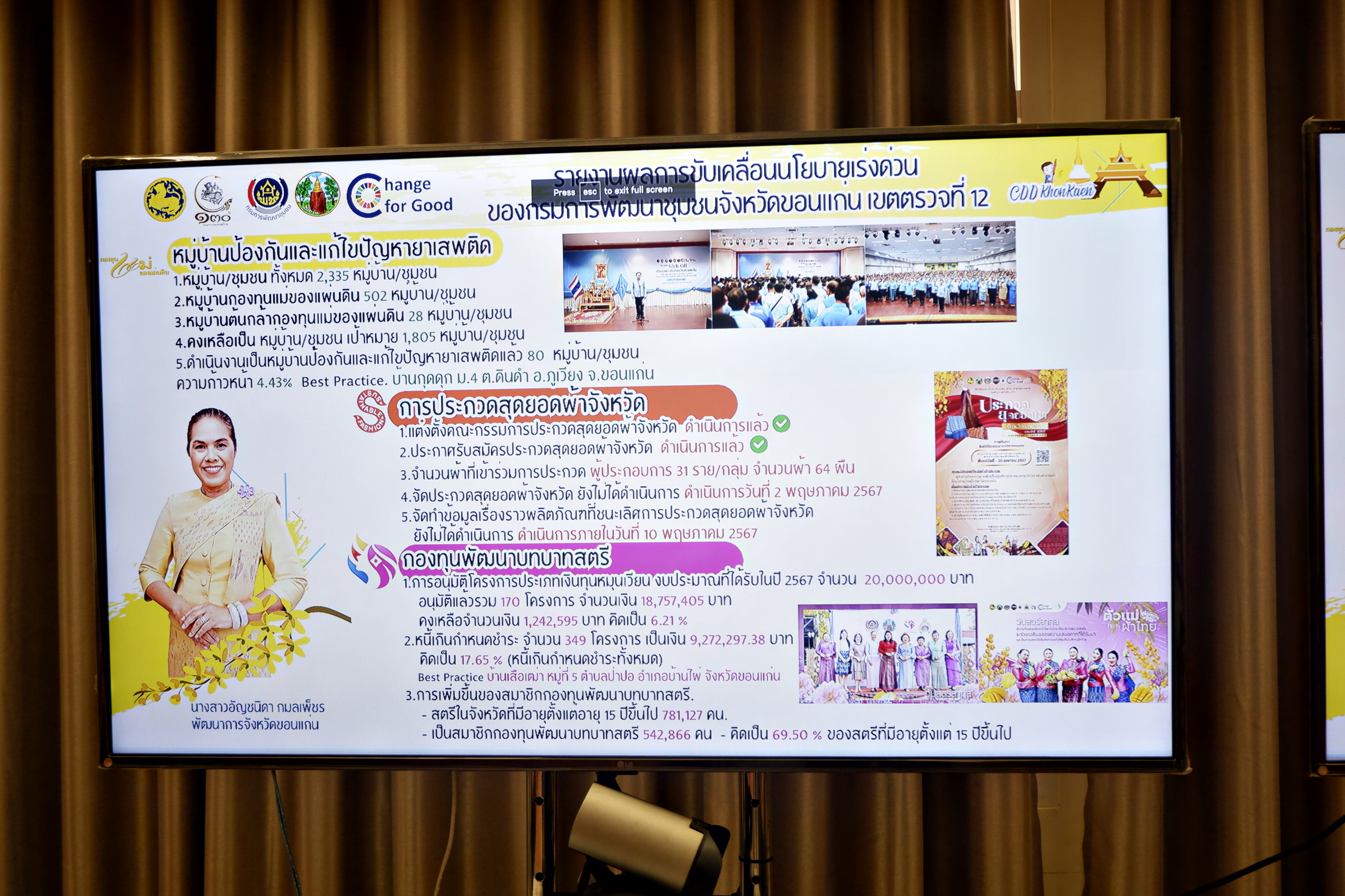 พช.ขอนแก่น : ประชุมประสานแผนหัวหน้ากลุ่มงานฯ และนักวิชาการพัฒนาชุมชนจังหวัดขอนแก่น ครั้งที่ 4/2567