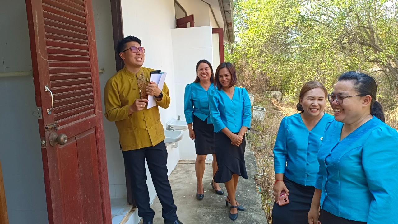 พช.ขอนแก่น : ร่วมประเมินโครงการหน้าบ้านสวย หลังบ้านสวน ประจำประปีงบประมาณ 2567