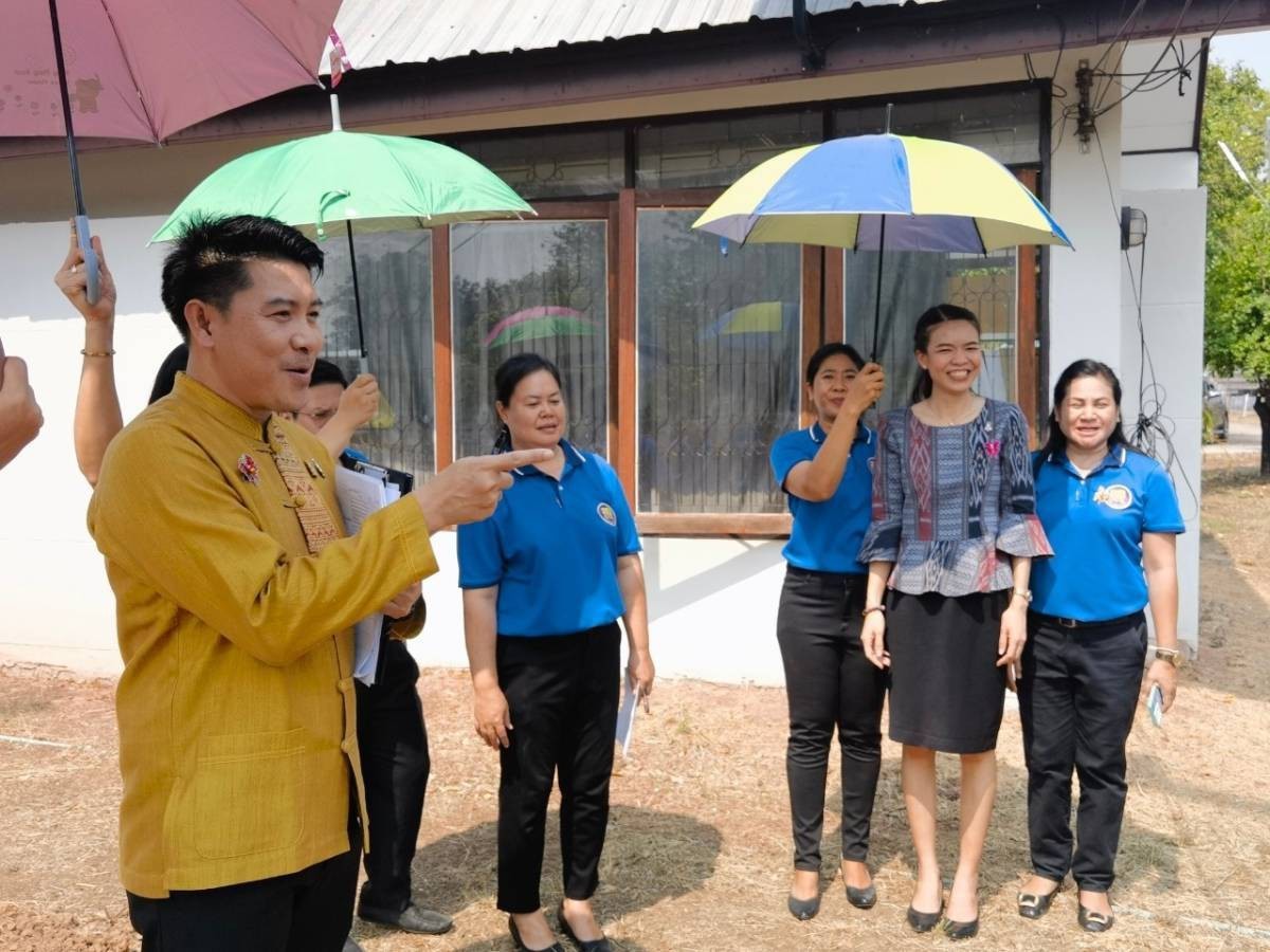 พช.ขอนแก่น : ร่วมประเมินโครงการหน้าบ้านสวย หลังบ้านสวน ประจำประปีงบประมาณ 2567