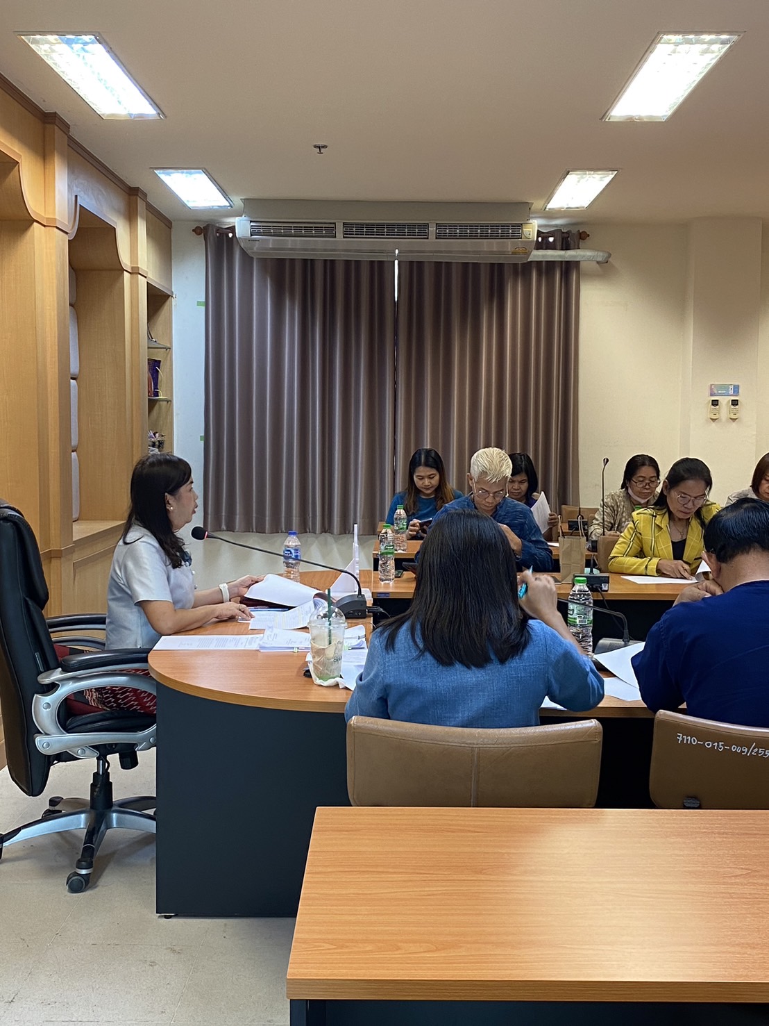 พช.ขอนแก่น : ประชุมคณะกรรมการเครือข่ายกลุ่มอาชีพฯ (OTOP) จังหวัดขอนแก่น