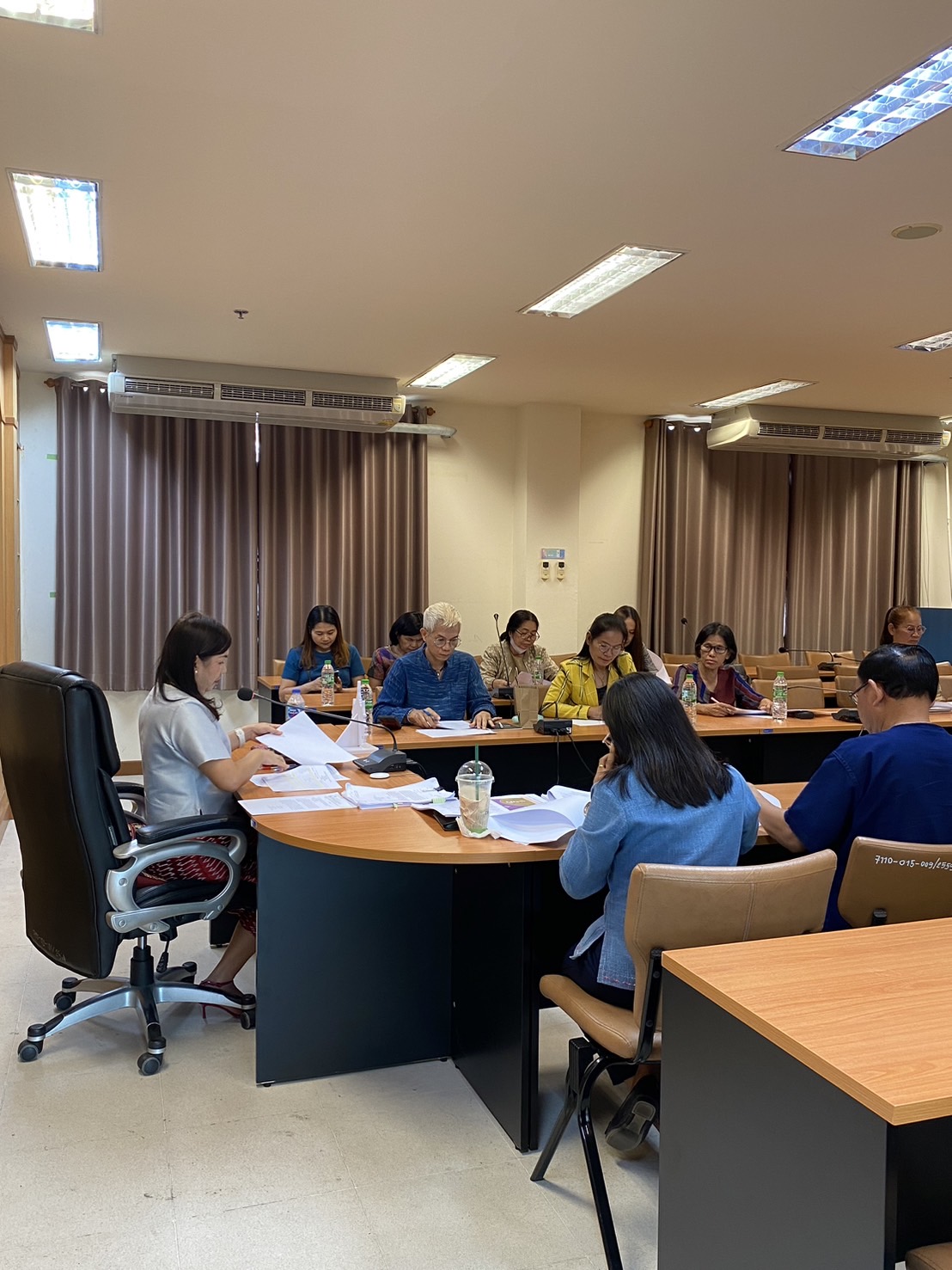 พช.ขอนแก่น : ประชุมคณะกรรมการเครือข่ายกลุ่มอาชีพฯ (OTOP) จังหวัดขอนแก่น