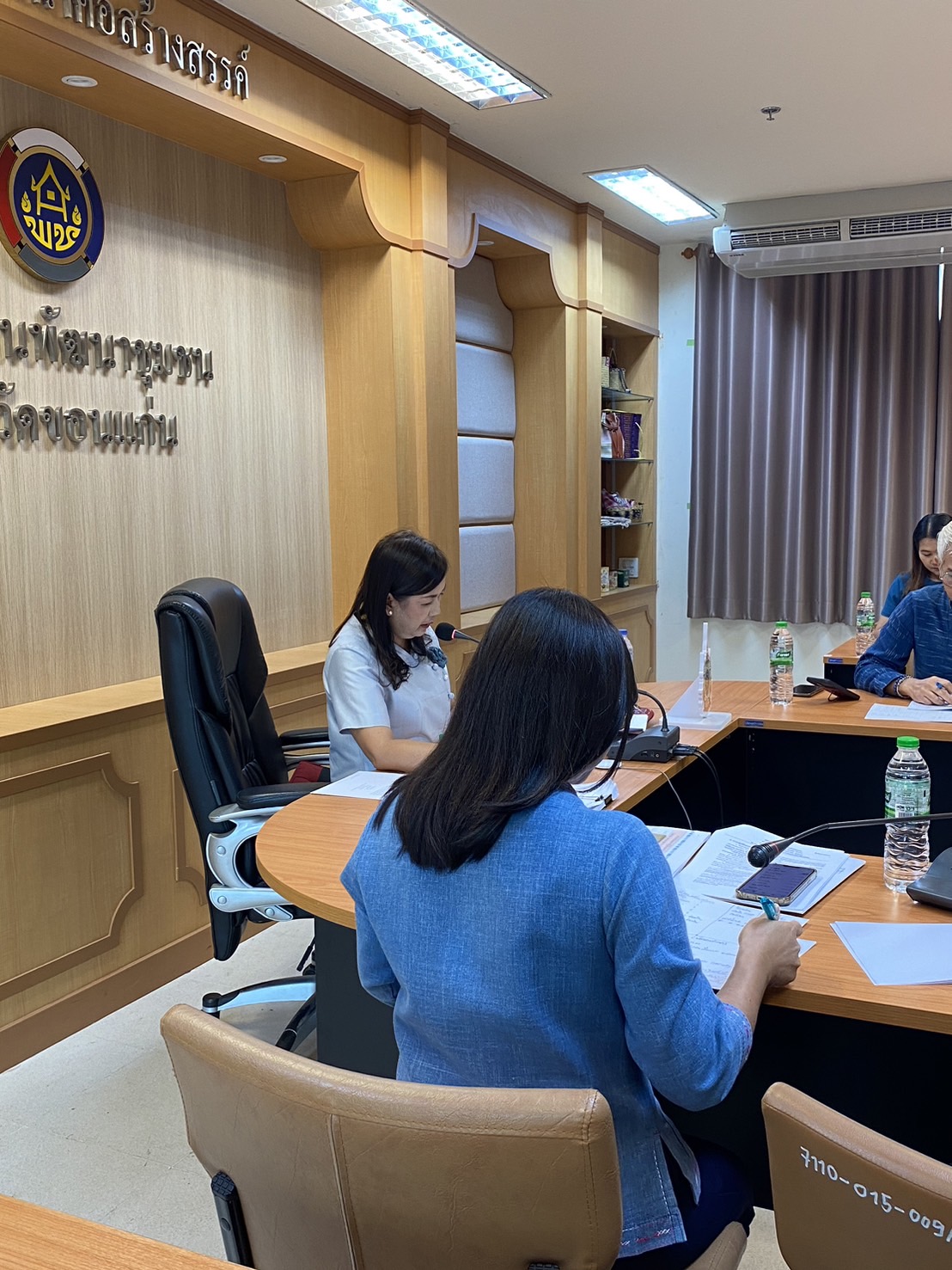 พช.ขอนแก่น : ประชุมคณะกรรมการเครือข่ายกลุ่มอาชีพฯ (OTOP) จังหวัดขอนแก่น