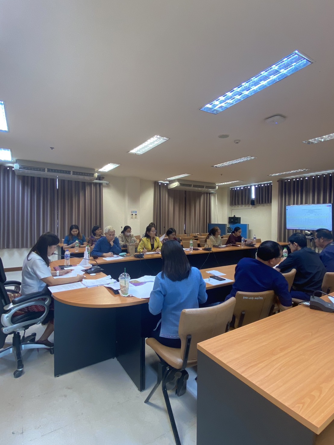 พช.ขอนแก่น : ประชุมคณะกรรมการเครือข่ายกลุ่มอาชีพฯ (OTOP) จังหวัดขอนแก่น