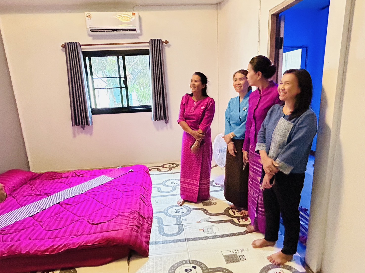 พช.ขอนแก่น : ร่วมตรวจประเมินเพื่อการรับรองมาตรฐานการท่องเที่ยวโดยชุมชน ณ วิสาหกิจชุมชนเกษตรกรบ้านโคกไม้งามโฮมสเตย์ ตำบลศรีสุข อำเภอสีชมพู จังหวัดขอนแก่น