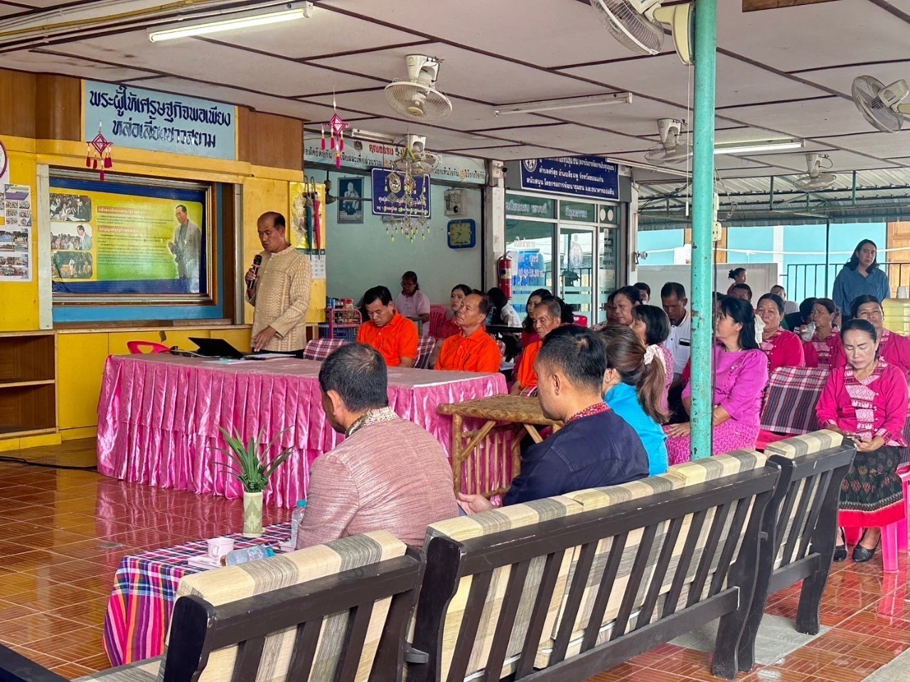 พช.ขอนแก่น : ร่วมตรวจประเมินเพื่อการรับรองมาตรฐานการท่องเที่ยวโดยชุมชน ณ วิสาหกิจชุมชนเกษตรกรบ้านโคกไม้งามโฮมสเตย์ ตำบลศรีสุข อำเภอสีชมพู จังหวัดขอนแก่น