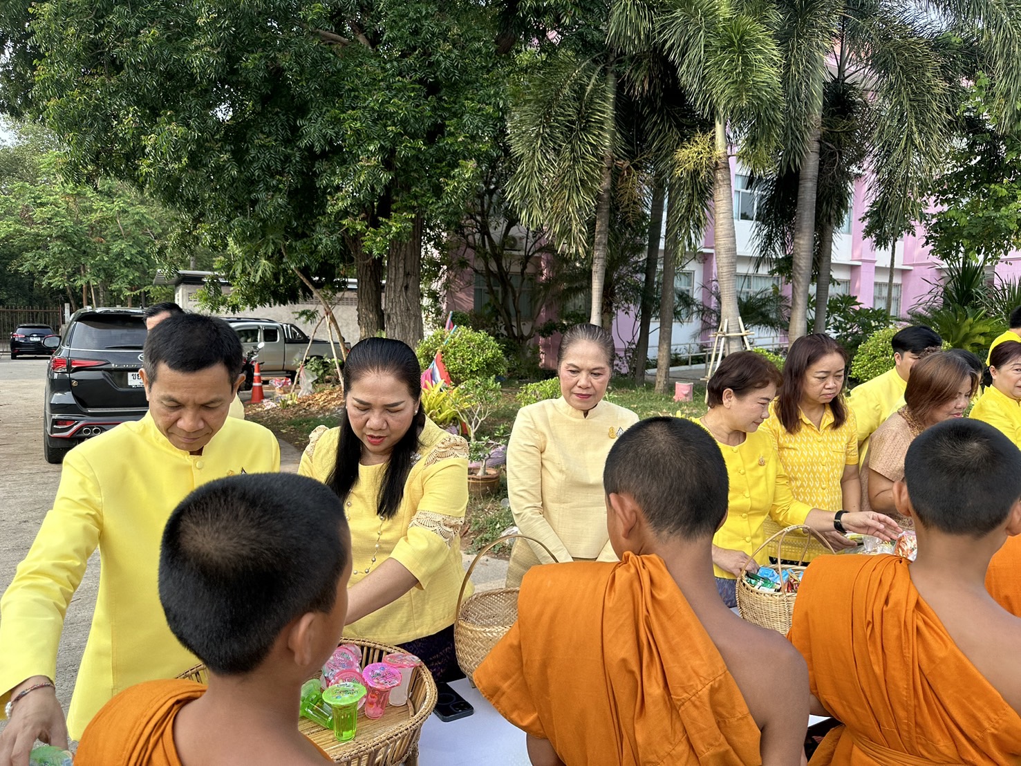พช.ขอนแก่น : ร่วมกิจกรรมบรรพชาสามเณรเฉลิมพระเกียรติพระบาทสมเด็จพระเจ้าอยู่หัว เนื่องในโอกาสมหามงคลเฉลิมพระชนมพรรษา 6 รอบ 28 กรกฎาคม 2567 จังหวัดขอนแก่น