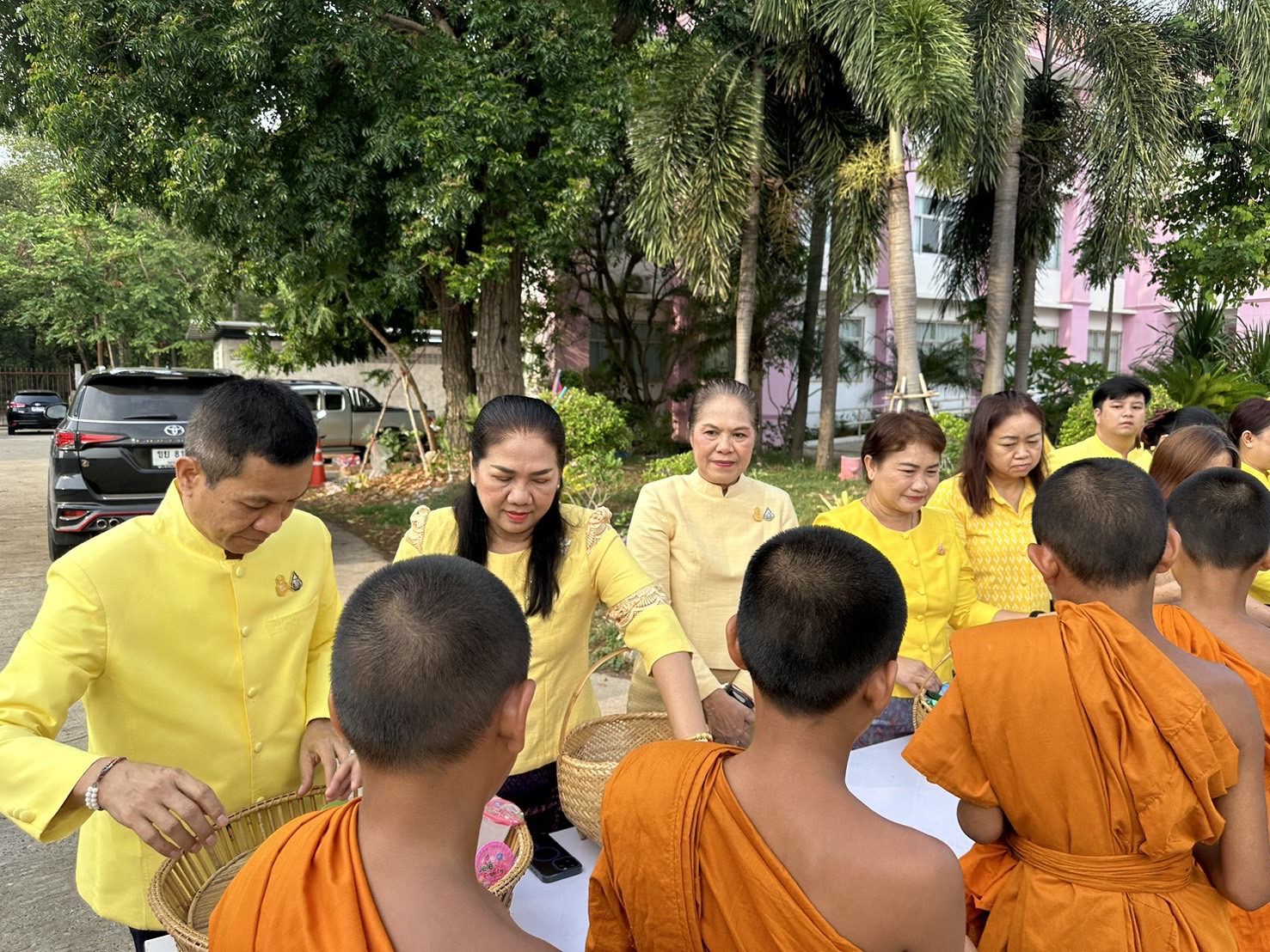 พช.ขอนแก่น : ร่วมกิจกรรมบรรพชาสามเณรเฉลิมพระเกียรติพระบาทสมเด็จพระเจ้าอยู่หัว เนื่องในโอกาสมหามงคลเฉลิมพระชนมพรรษา 6 รอบ 28 กรกฎาคม 2567 จังหวัดขอนแก่น