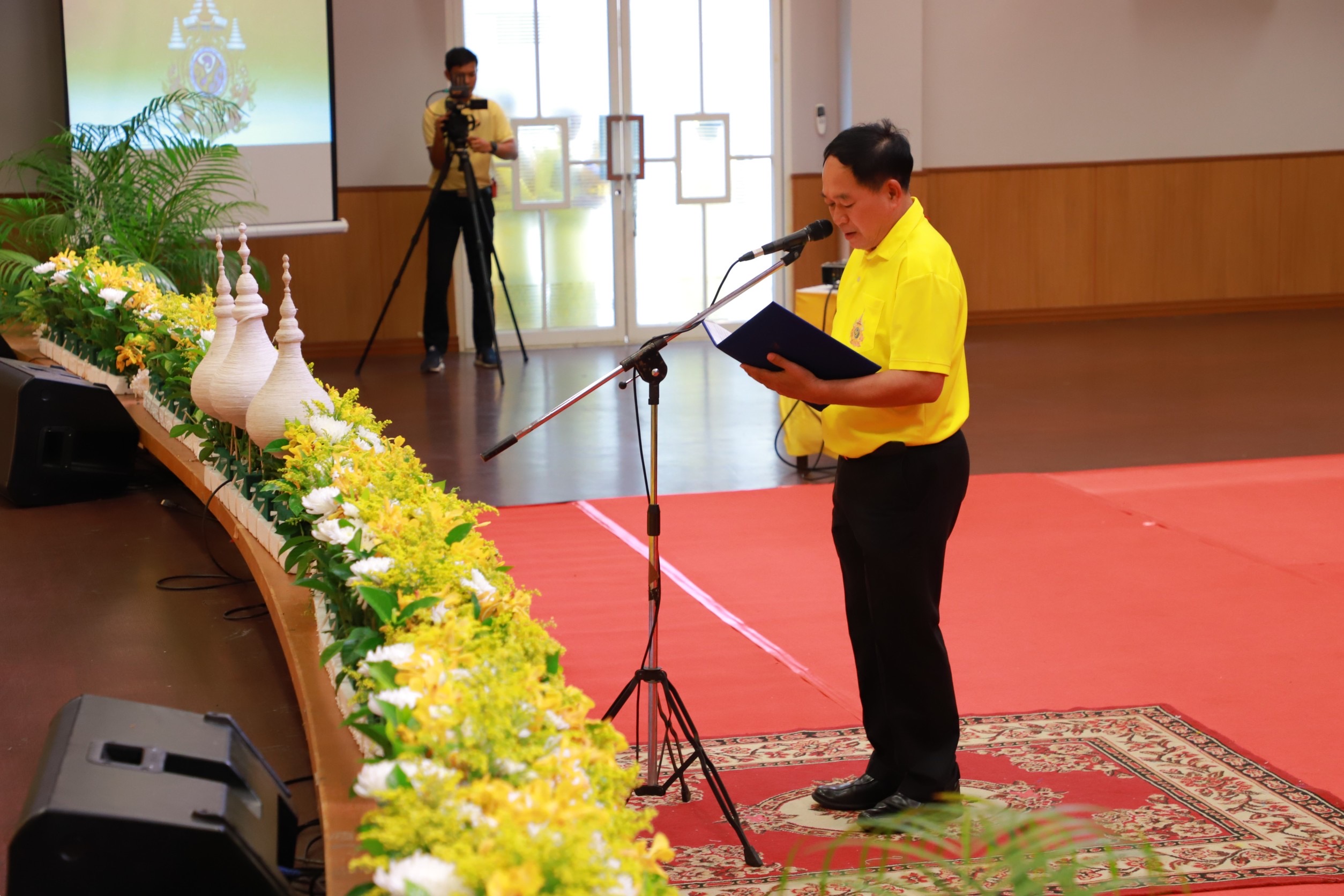 จังหวัดขอนแก่น : จัดพิธีเฉลิมฉลองธงตราสัญลักษณ์งานเฉลิมพระเกียรติ พระบาทสมเด็จพระเจ้าอยู่หัว เนื่องในโอกาสพระราชพิธีมหามงคลเฉลิมพระชนมพรรษา 6 รอบ 28 กรกฎาคม 2567