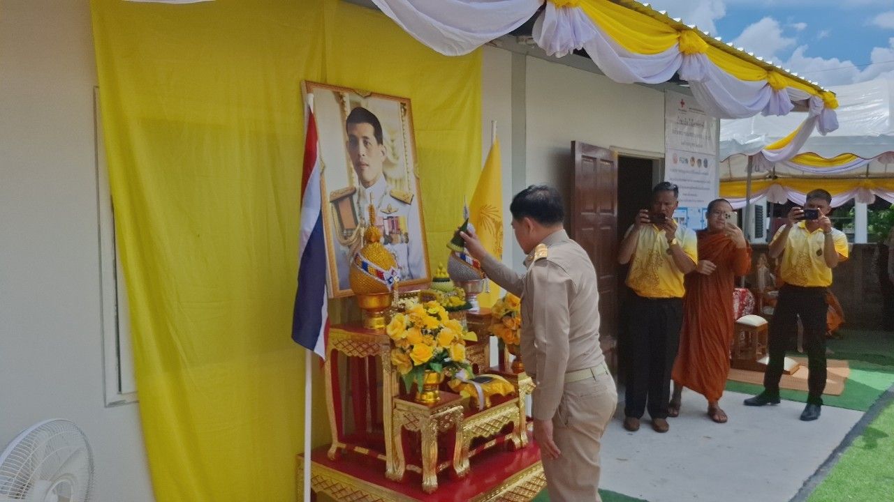 พช.ขอนแก่น : ร่วมพิธีมอบบ้านตามโครงการ “กองบุญแห่งการให้อำเภอเมืองขอนแก่น”
