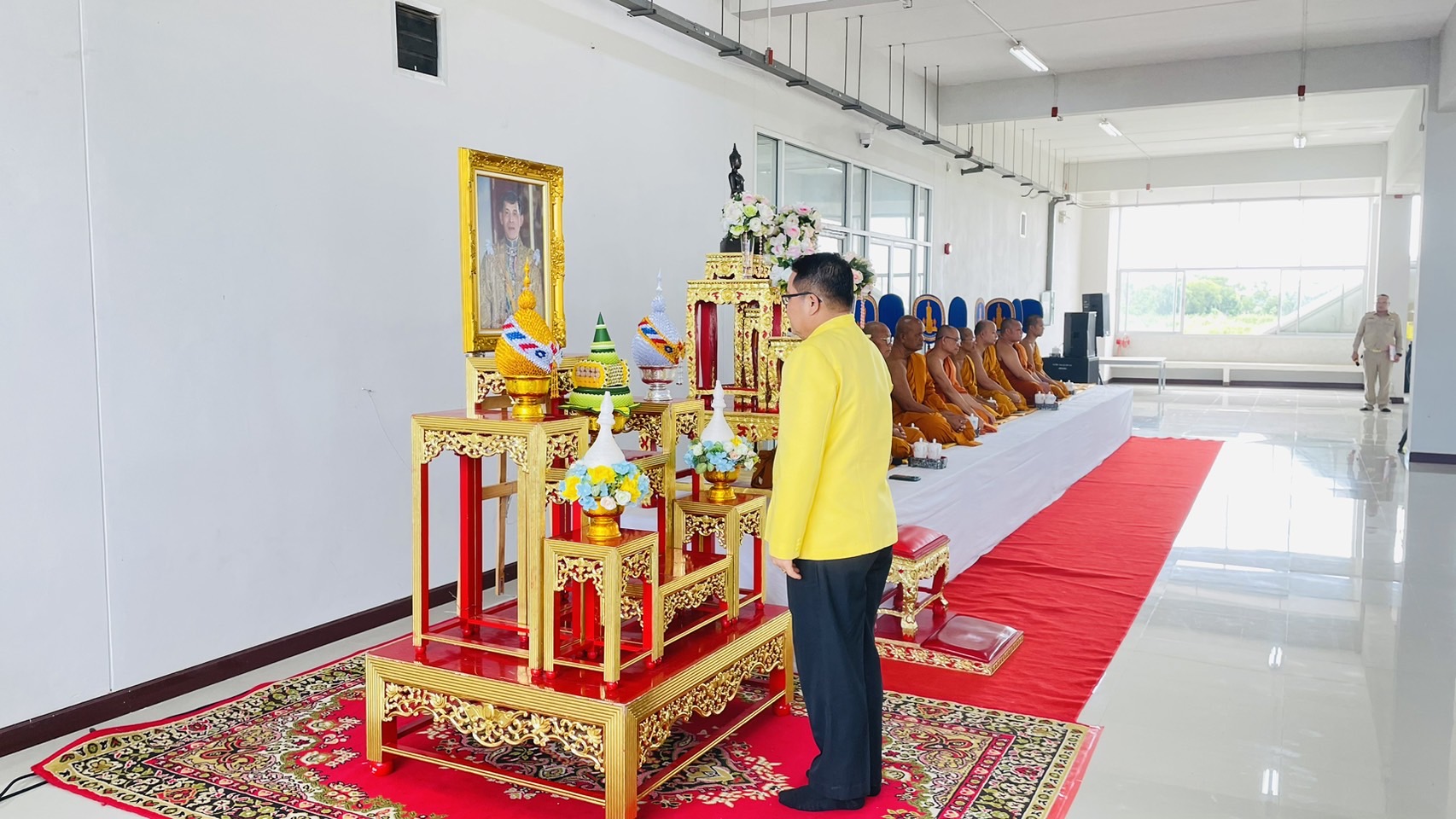 พช.ขอนแก่น : ร่วมพิธีเจริญพุทธมณฑลเฉลิมพระเกียรติถวายพระพรชัยมงคลแด่พระบาทสมเด็จพระเจ้าอยู่หัว เนื่องในโอกาสวันเฉลิมพระชนม พรรษาหกรอบ 28 กรกฎาคม 25667 ประจำเดือนมิถุนายน 2567