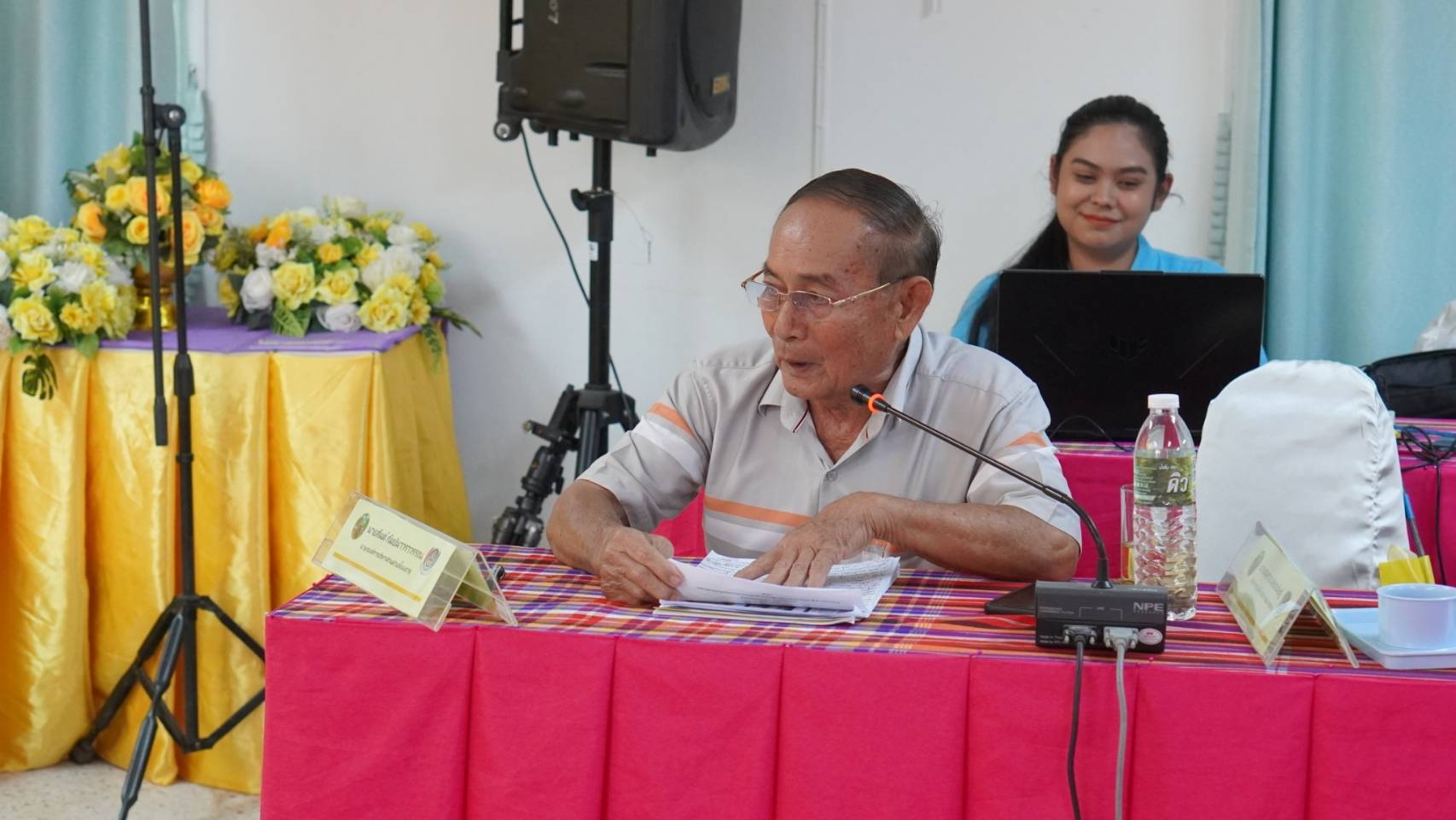 พช.ขอนแก่น : กรมการพัฒนาชุมชน ลงพื้นที่สนับสนุนการดำเนินงานโครงการการสนับสนุนการดำเนินงานสารสนเทศตำบลต้นแบบ เพื่อพัฒนาคุณภาพชีวิต ประจำปีงบประมาณ พ.ศ. 2567 ณ ตำบลโนนธาตุ อำเภอหนองสองห้อง จังหวัดขอนแก่น