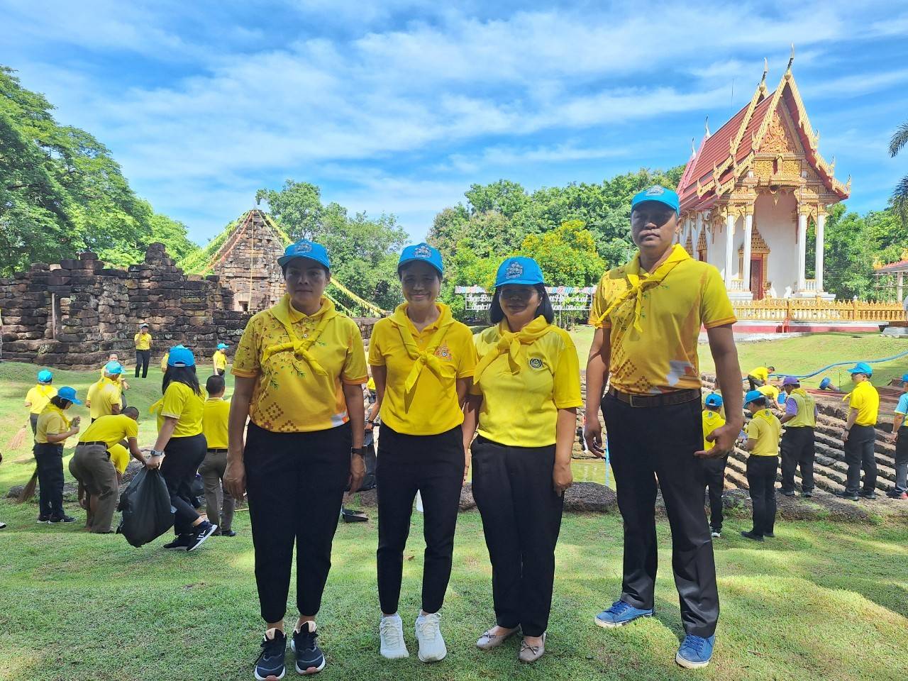 จังหวัดขอนแก่น : จัดกิจกรรมจิตอาสาพัฒนา และกิจกรรมบำรุงรักษาฟื้นฟูแหล่งน้ำศักดิ์สิทธิ์ เนื่องในโอกาสมหามงคลเฉลิมพระชนมพรรษา 6 รอบ 28 กรกฎาคม 2567