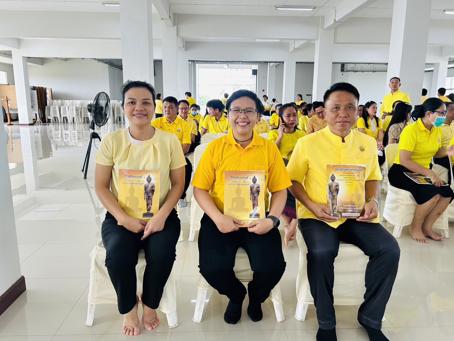 พช.ขอนแก่น : ร่วมพิธีเจริญพุทธมณฑลเฉลิมพระเกียรติถวายพระพรชัยมงคลแด่พระบาทสมเด็จพระเจ้าอยู่หัว เนื่องในโอกาสวันเฉลิมพระชนม พรรษาหกรอบ 28 กรกฎาคม 25667 ประจำเดือนมิถุนายน 2567