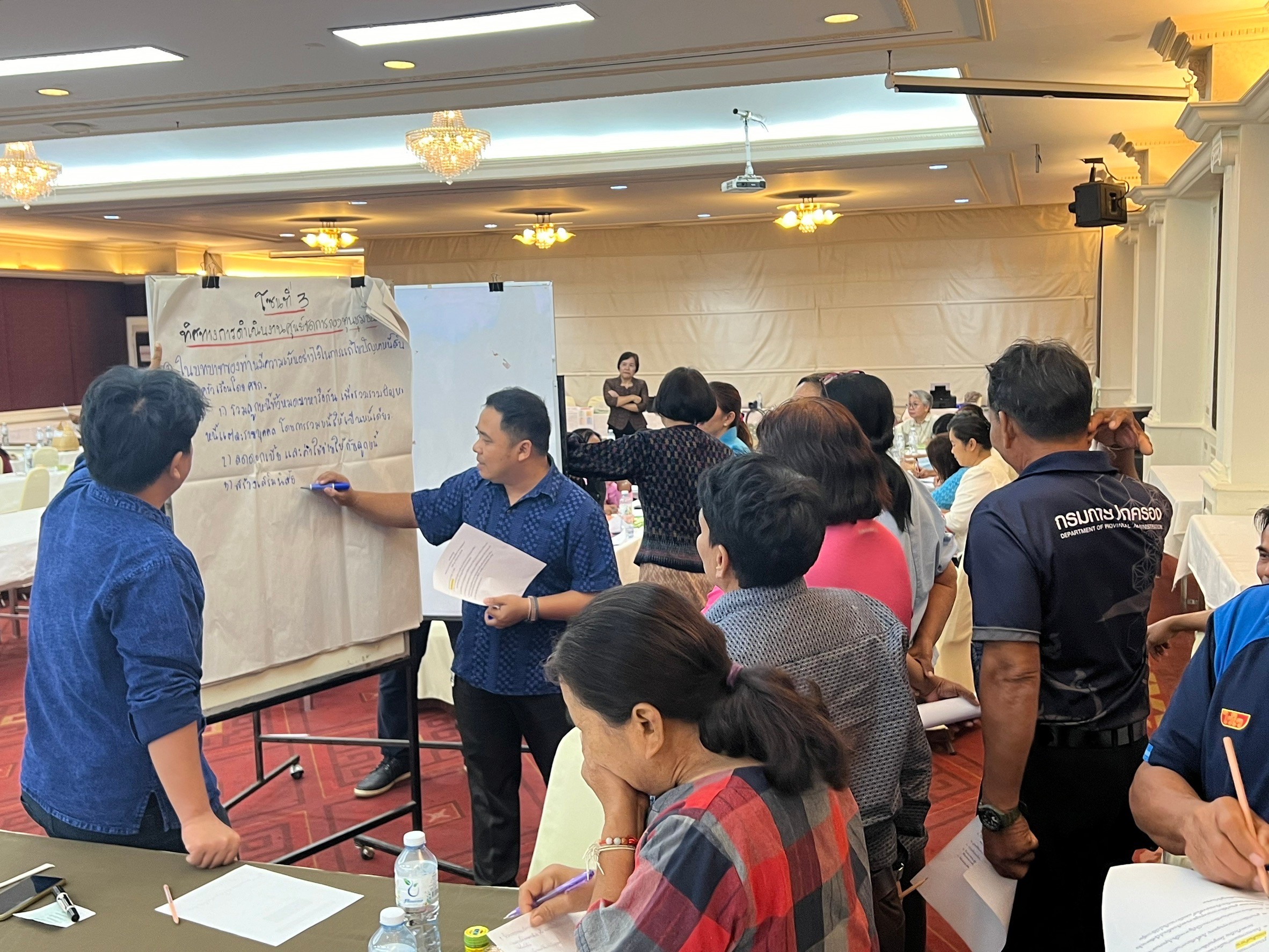 พช.ขอนแก่น : จัดกิจกรรมโครงการประชุมเชิงปฏิบัติการผู้ขับเคลื่อนการบริหารจัดการหนี้ โดยศูนย์จัดการกองทุนชุมชน ระดับจังหวัด (วันที่2)