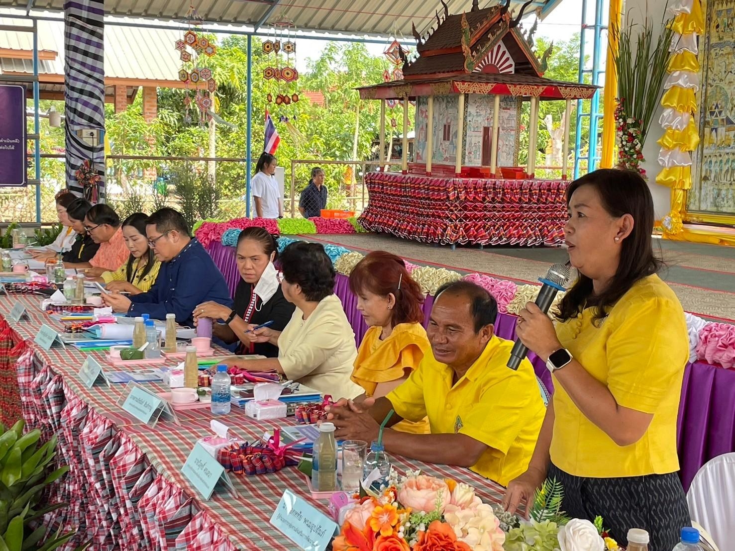 จังหวัดขอนแก่น : ลงพื้นที่กลุ่มโซนอำเภอที่4 คัดสรรกิจกรรมพัฒนาชุมชนดีเด่น ประจำปี 2567 รอบคัดเลือกระดับจังหวัด