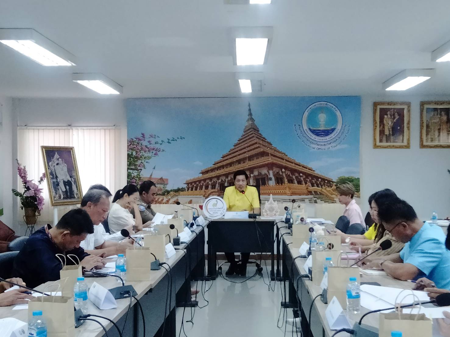 พช.ขอนแก่น : ร่วมประชุมจัดทำข้อเสนอการส่งเสริมและพัฒนาด้านการท่องเที่ยว
