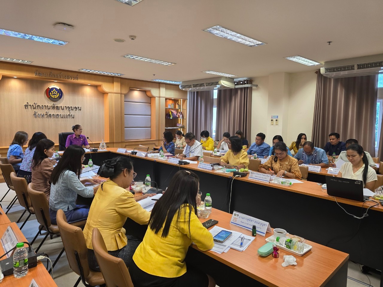 พช.ขอนแก่น : ประชุมผู้บริหารและนักวิชาการพัฒนาชุมชนจังหวัดขอนแก่น ครั้งที่ 6/2567