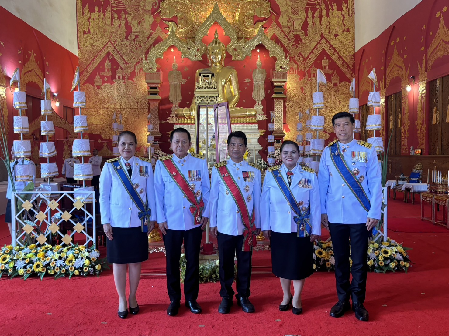 จังหวัดขอนแก่น : ประกอบพิธีเสกน้ำพระพุทธมนต์ศักดิ์สิทธิ์ เนื่องในโอกาสพระราชพิธีมหามงคลเฉลิมพระชนมพรรษา 6 รอบ 28 กรกฎาคม 2567 ณ อุโบสถ วัดธาตุพระอารามหลวง อำเภอเมืองขอนแก่น