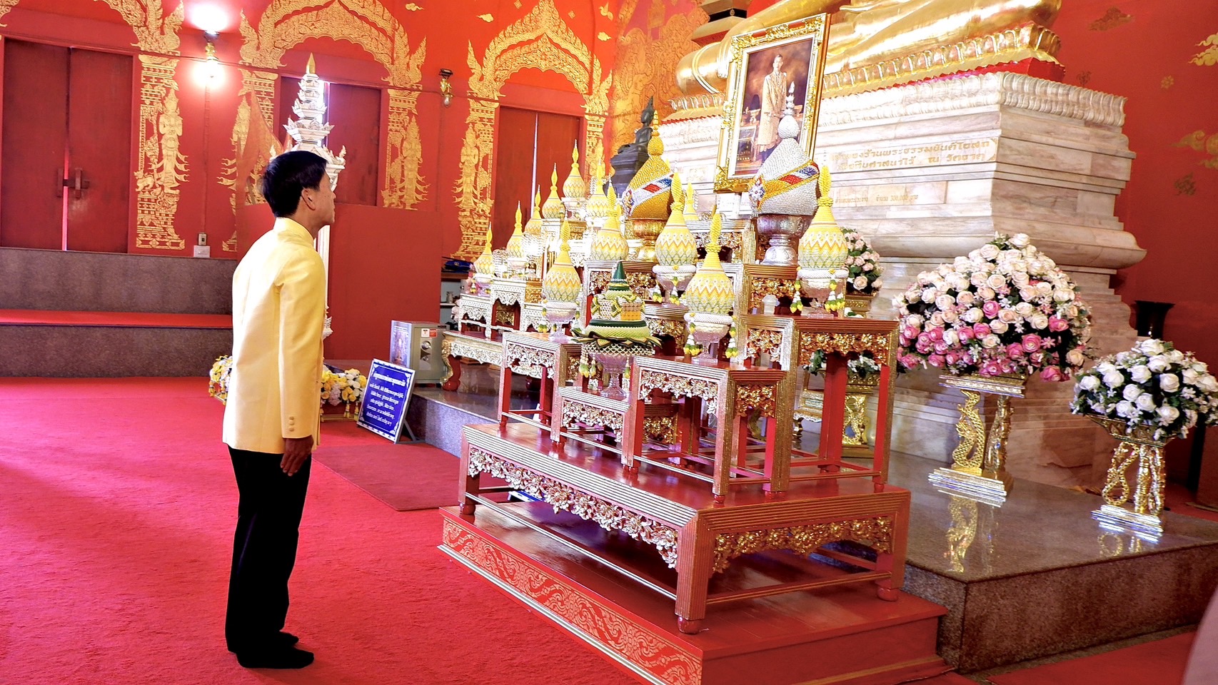 พช. ขอนแก่น ร่วมพิธีเจริญพระพุทธมนต์ฯเพื่อถวายเป็นพระราชกุศล เนื่องในโอกาสวันเฉลิมพระชนมพรรษาของพระบาทสมเด็จพระเจ้าอยู่หัว และพระบรมวงศานุวงศ์ ประจำปี พ.ศ. 2567