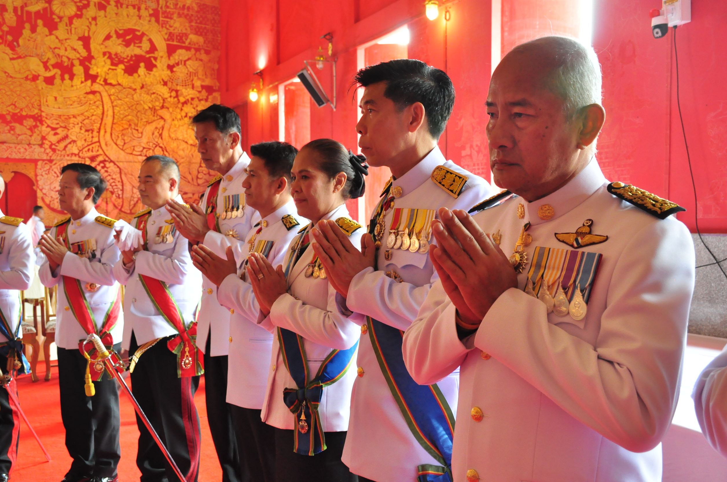จังหวัดขอนแก่น : ประกอบพิธีเวียนเทียนสมโภชน้ำพระพุทธมนต์ศักดิ์สิทธิ์ เนื่องในโอกาสมหามงคลเฉลิมพระชนมพรรษา 6 รอบ 72 พรรษา 28 กรกฎาคม 2567