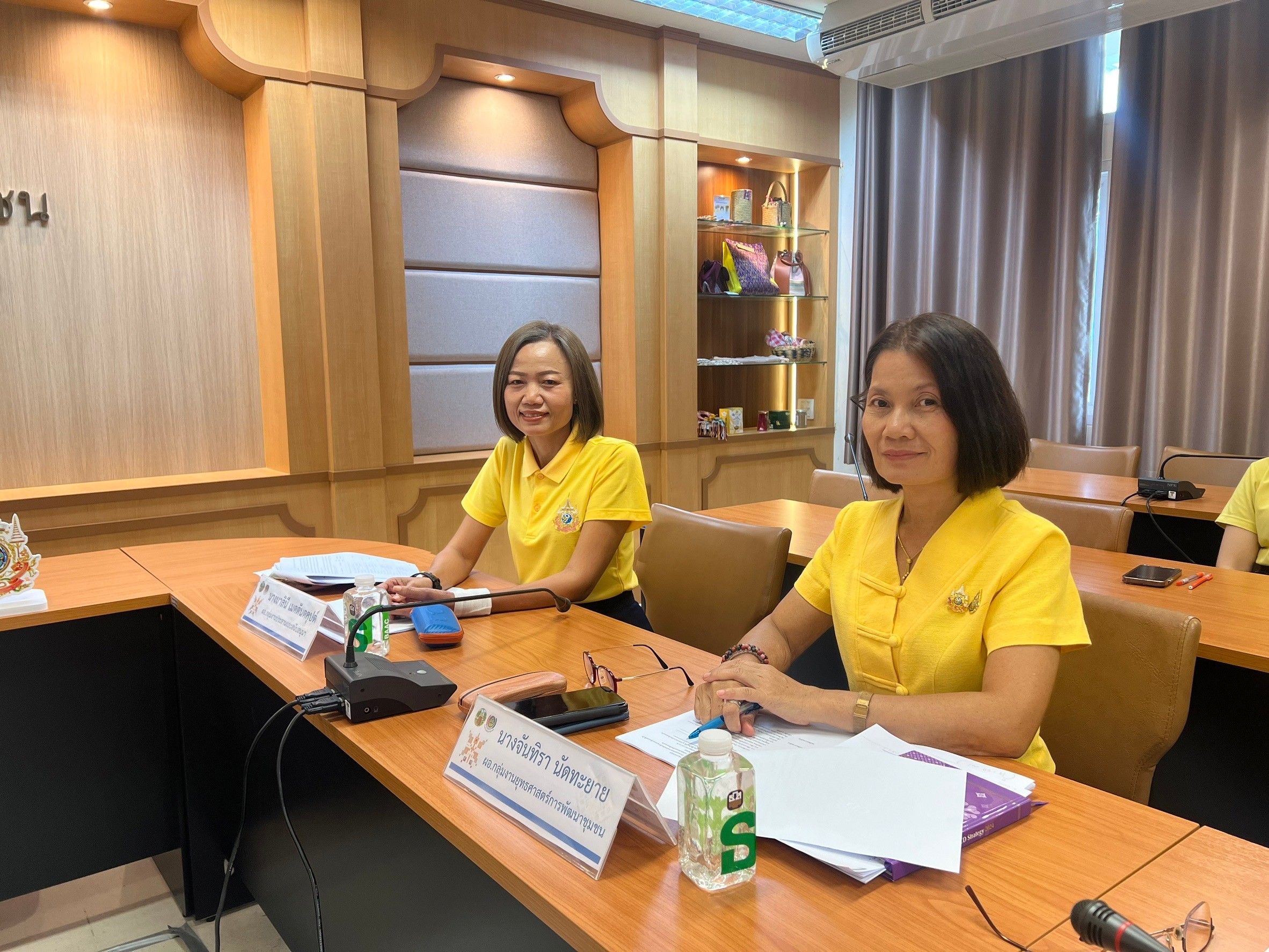 พช.ขอนแก่น : ประชุมคณะกรรมการคัดเลือกอาสาพัฒนา (อสพ.) รุ่นที่ 76