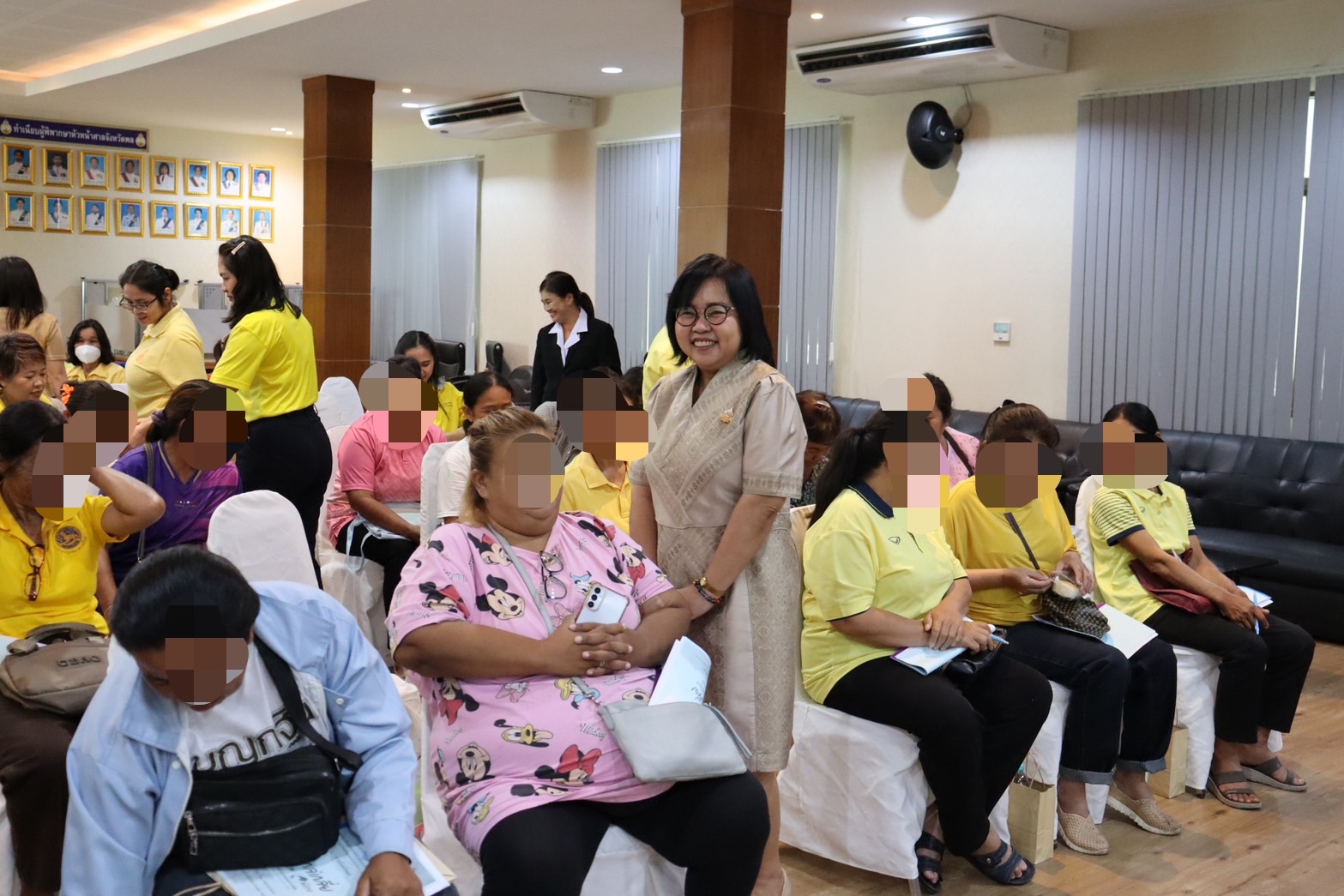 พช.ขอนแก่น : ร่วมกับศาลจังหวัดพล จัดกิจกรรมไกล่เกลี่ยแก้หนี้ค้างชำระกองทุนพัฒนาบทบาทสตรี