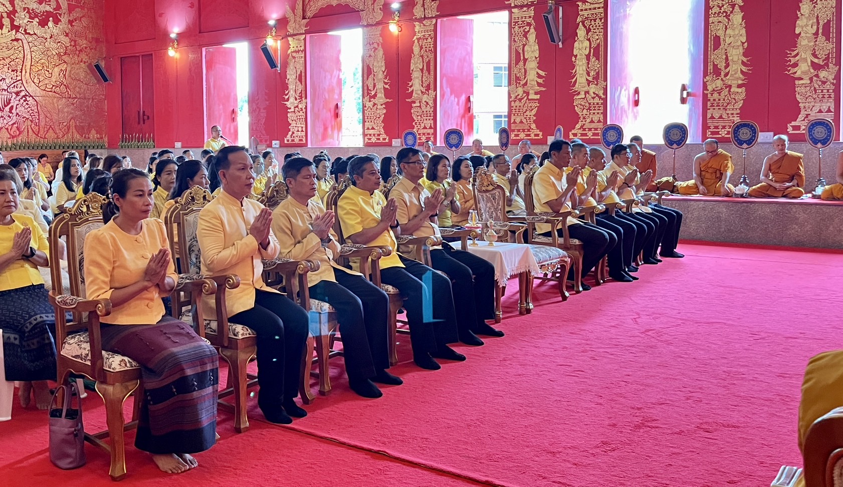 พช. ขอนแก่น ร่วมงานสัปดาห์ส่งเสริมการเผยแพร่พระพุทธศาสนา เนื่องในเทศกาลวันสำคัญทางพระพุทธศาสนา วันอาสาฬหบูชา และวันเข้าพรรษา จังหวัดขอนแก่น ประจำปีงบประมาณ 2567
