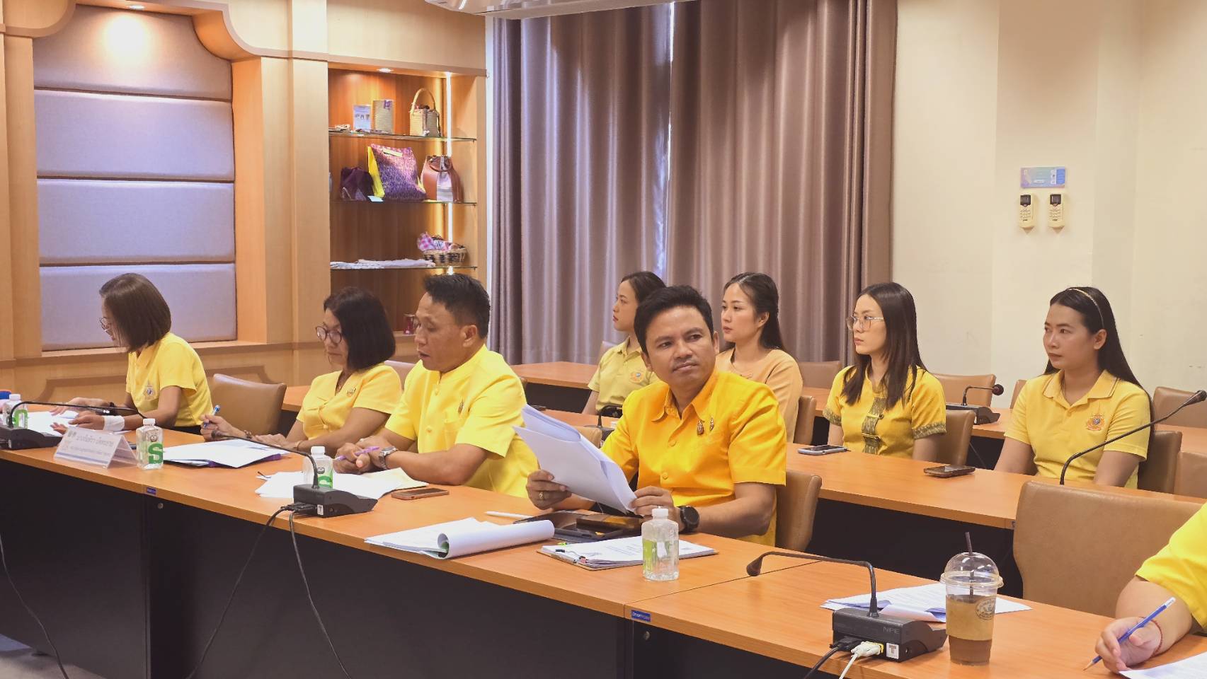 พช.ขอนแก่น : ประชุมคณะกรรมการคัดเลือกอาสาพัฒนา (อสพ.) รุ่นที่ 76