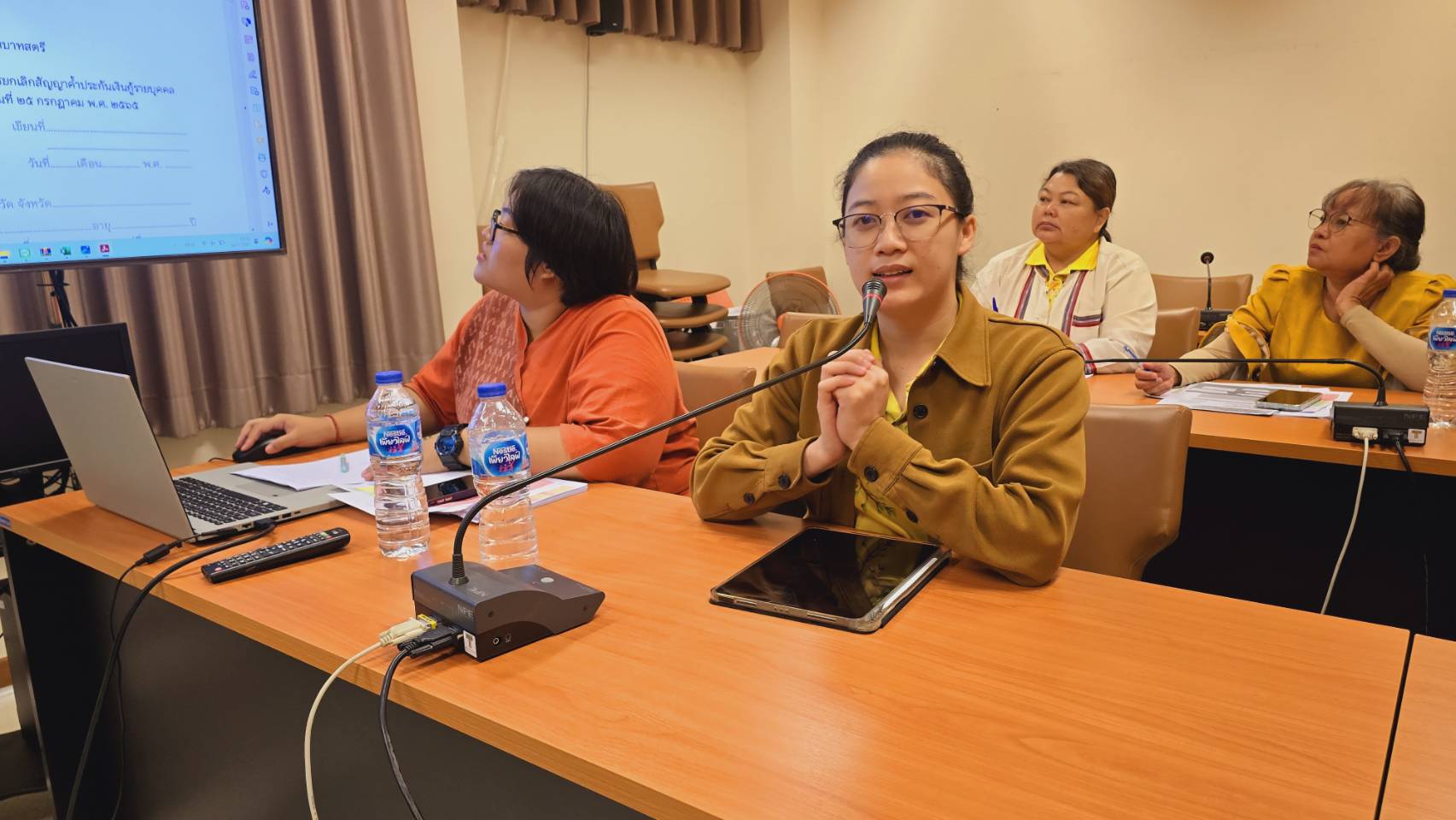 พช.ขอนแก่น : จัดประชุมเชิงปฏิบัติการเพิ่มประสิทธิภาพการบริหารจัดการหนี้
