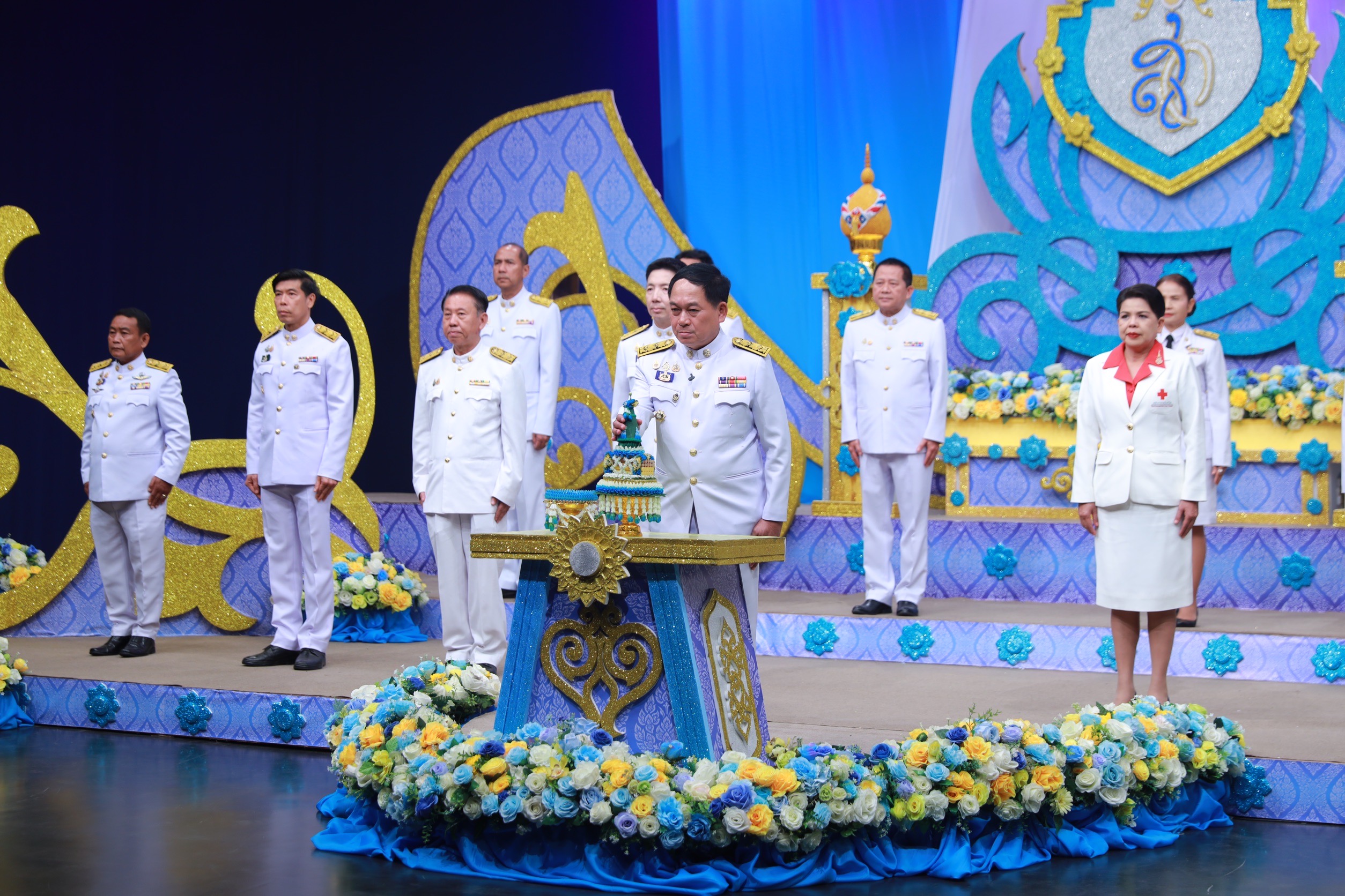จังหวัดขอนแก่น : ร่วมบันทึกเทปโทรทัศน์ถวายพระพร เนื่องในโอกาสวันเฉลิมพระชนมพรรษา สมเด็จพระนางเจ้าสิริกิติ์ พระบรมราชินีนาถ พระบรมราชชนนีพันปีหลวง 12 สิงหาคม 2567
