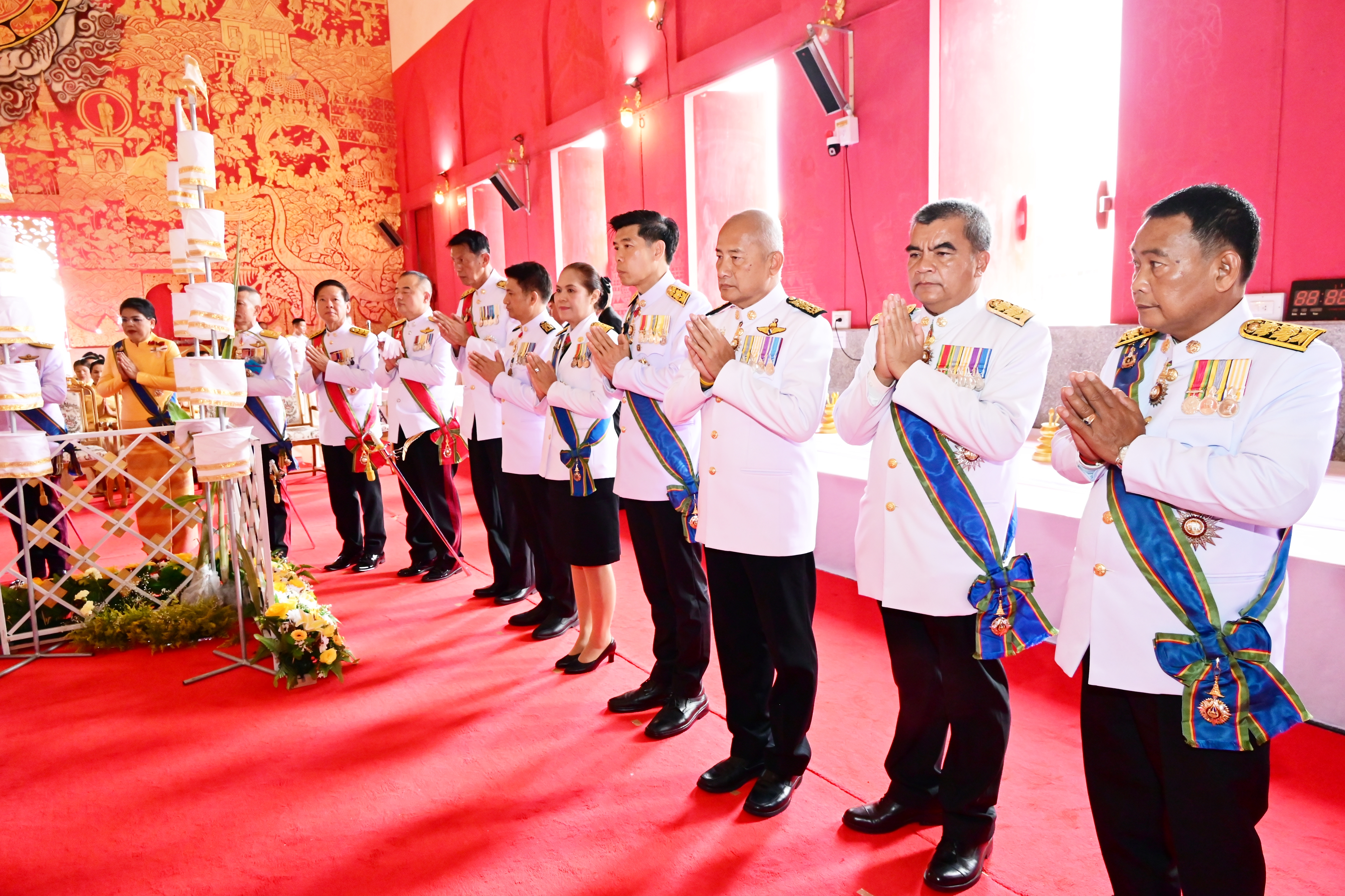 จังหวัดขอนแก่น : ประกอบพิธีเวียนเทียนสมโภชน้ำพระพุทธมนต์ศักดิ์สิทธิ์ เนื่องในโอกาสมหามงคลเฉลิมพระชนมพรรษา 6 รอบ 72 พรรษา 28 กรกฎาคม 2567