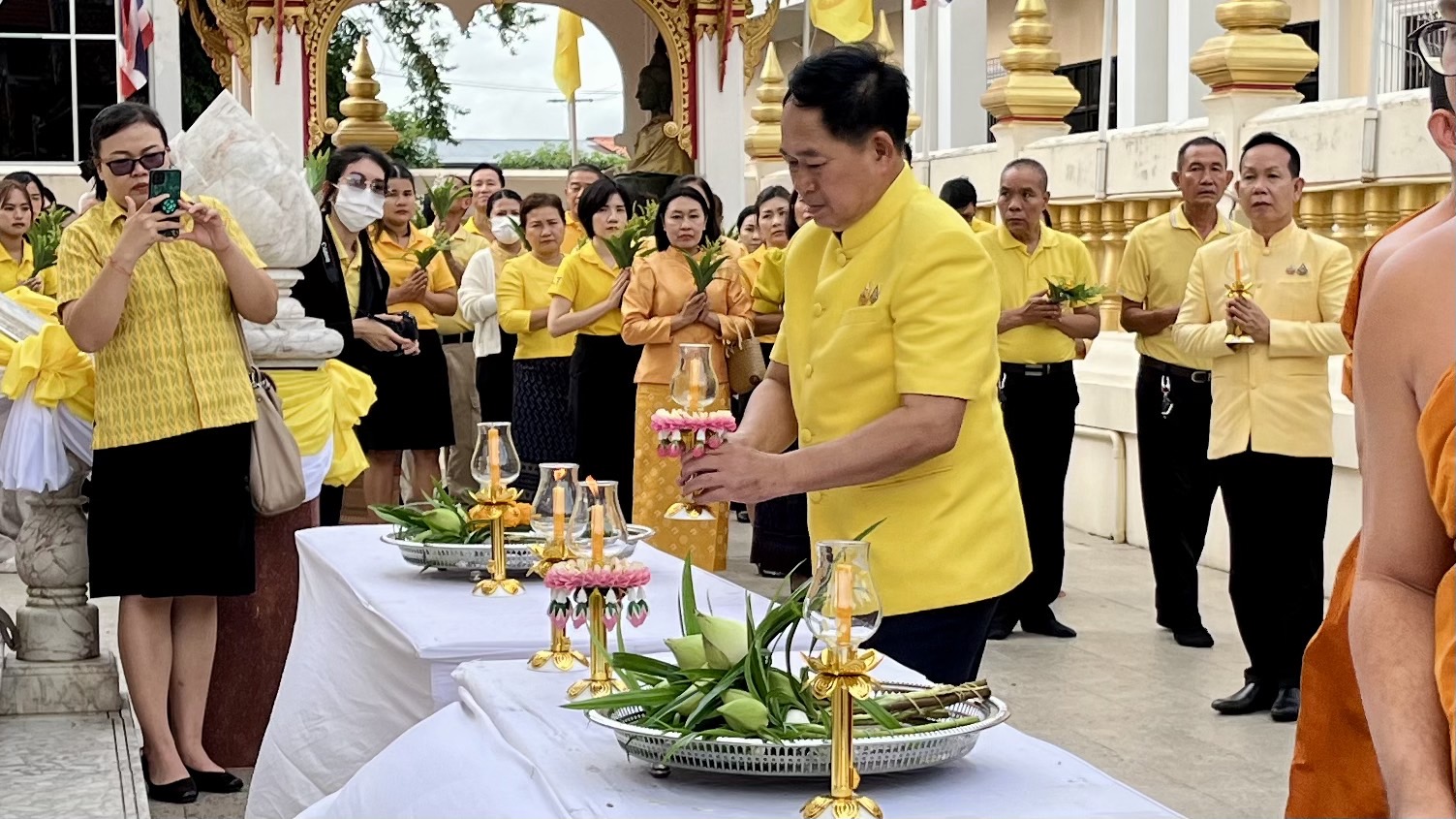 พช. ขอนแก่น ร่วมงานสัปดาห์ส่งเสริมการเผยแพร่พระพุทธศาสนา เนื่องในเทศกาลวันสำคัญทางพระพุทธศาสนา วันอาสาฬหบูชา และวันเข้าพรรษา จังหวัดขอนแก่น ประจำปีงบประมาณ 2567